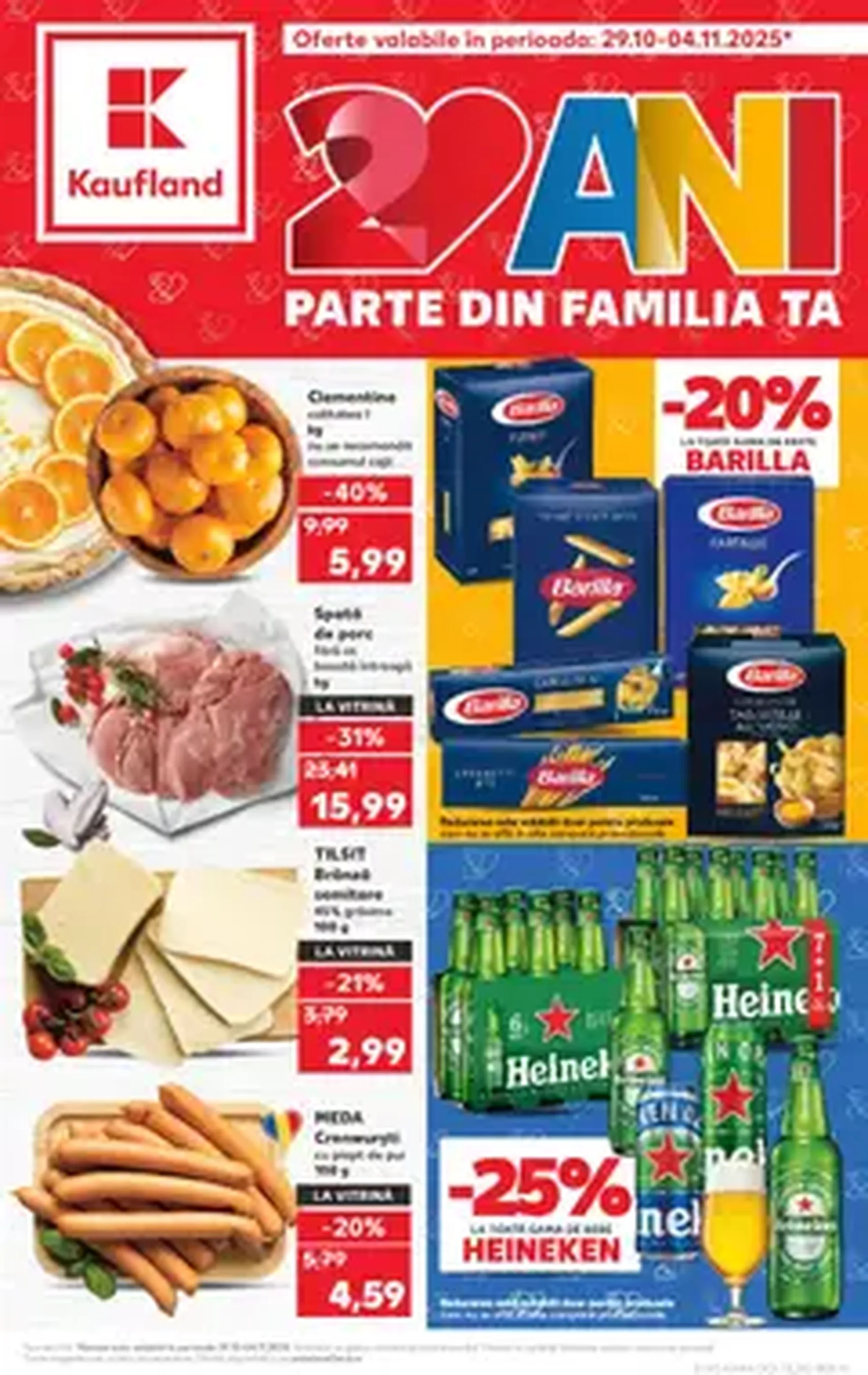 Kaufland RO - București - 2025.10.29. érvényes szórólap 1 oldal 1 oldalból