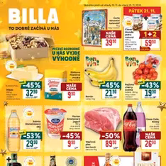 Billa Velký leták - náhled letáku platný od 19.11.2025