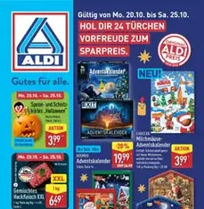 Aldi Prospekt - Prospekt Vorschau gültig ab 20.10.2025