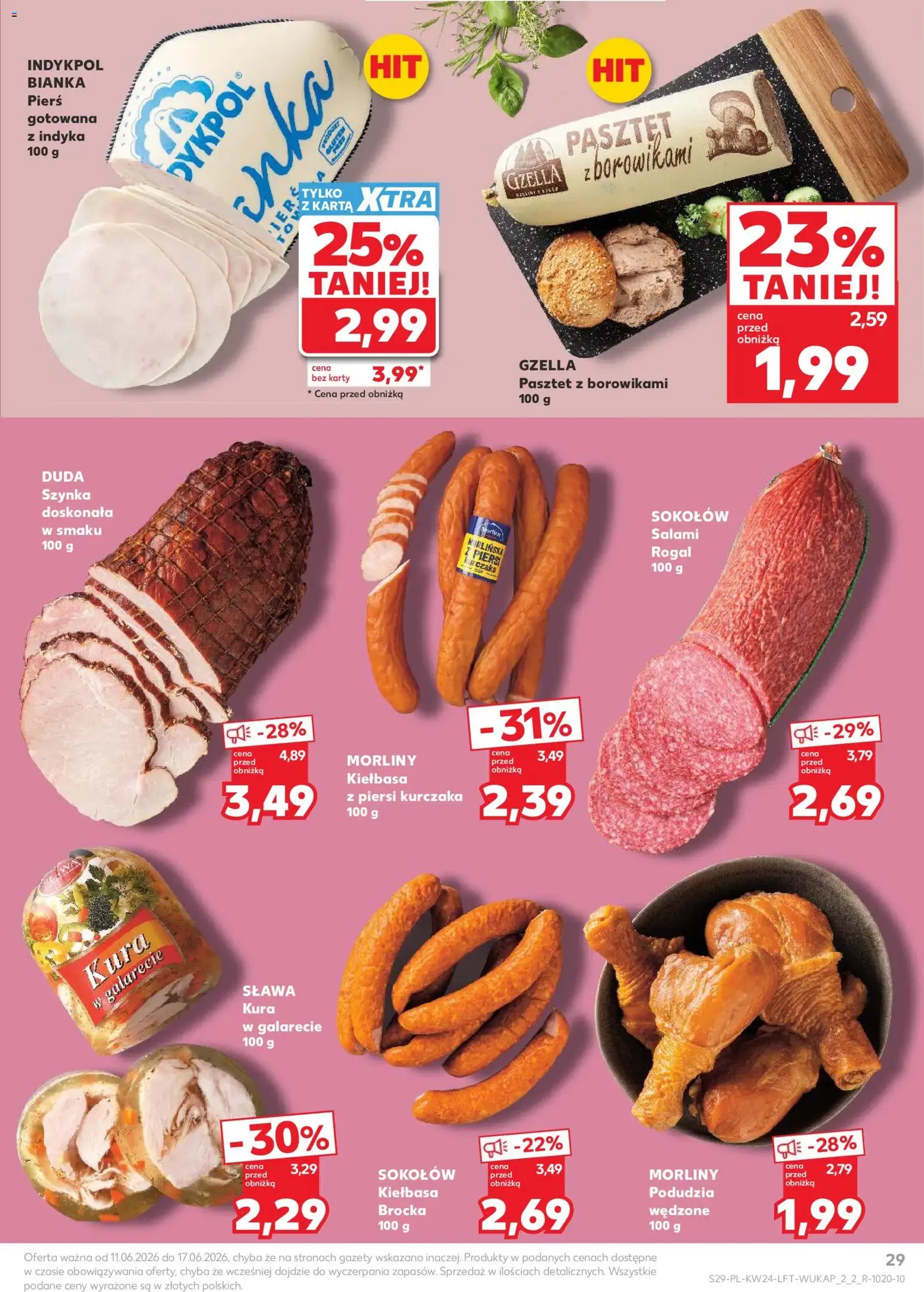 Kaufland gazetka - ważny gazetka od 11.06.2026 strona 29 z 68