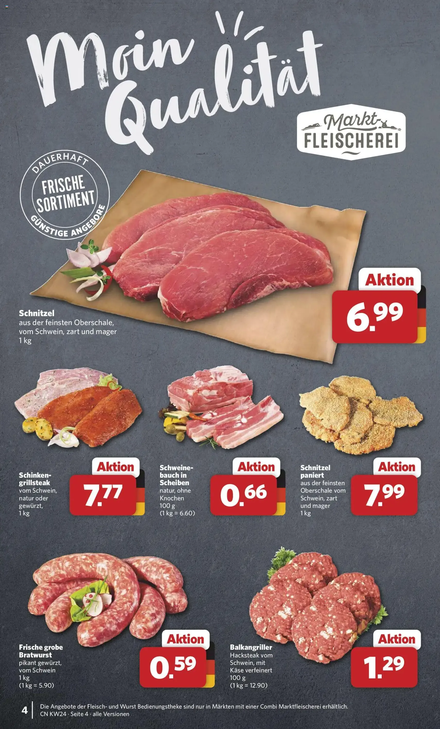 Combi Prospekt - Gültiger Prospekt ab 08.06.2026, Seite 4 von insgesamt 36