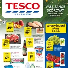 Tesco leták - Hypermarket - náhled letáku platný od 03.06.2026
