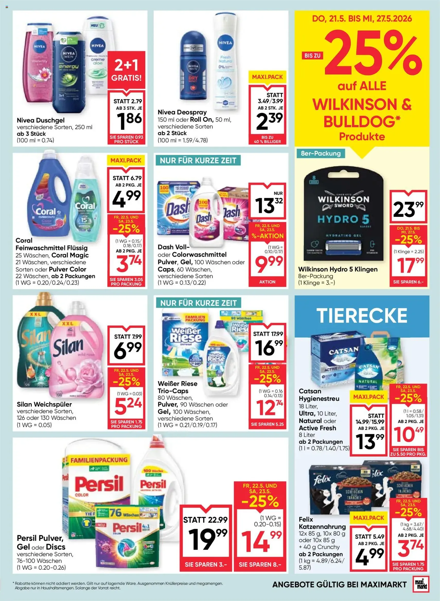 Maximarkt Flugblatt - Gültiger Prospekt ab 21.05.2026, Seite 15 von insgesamt 24
