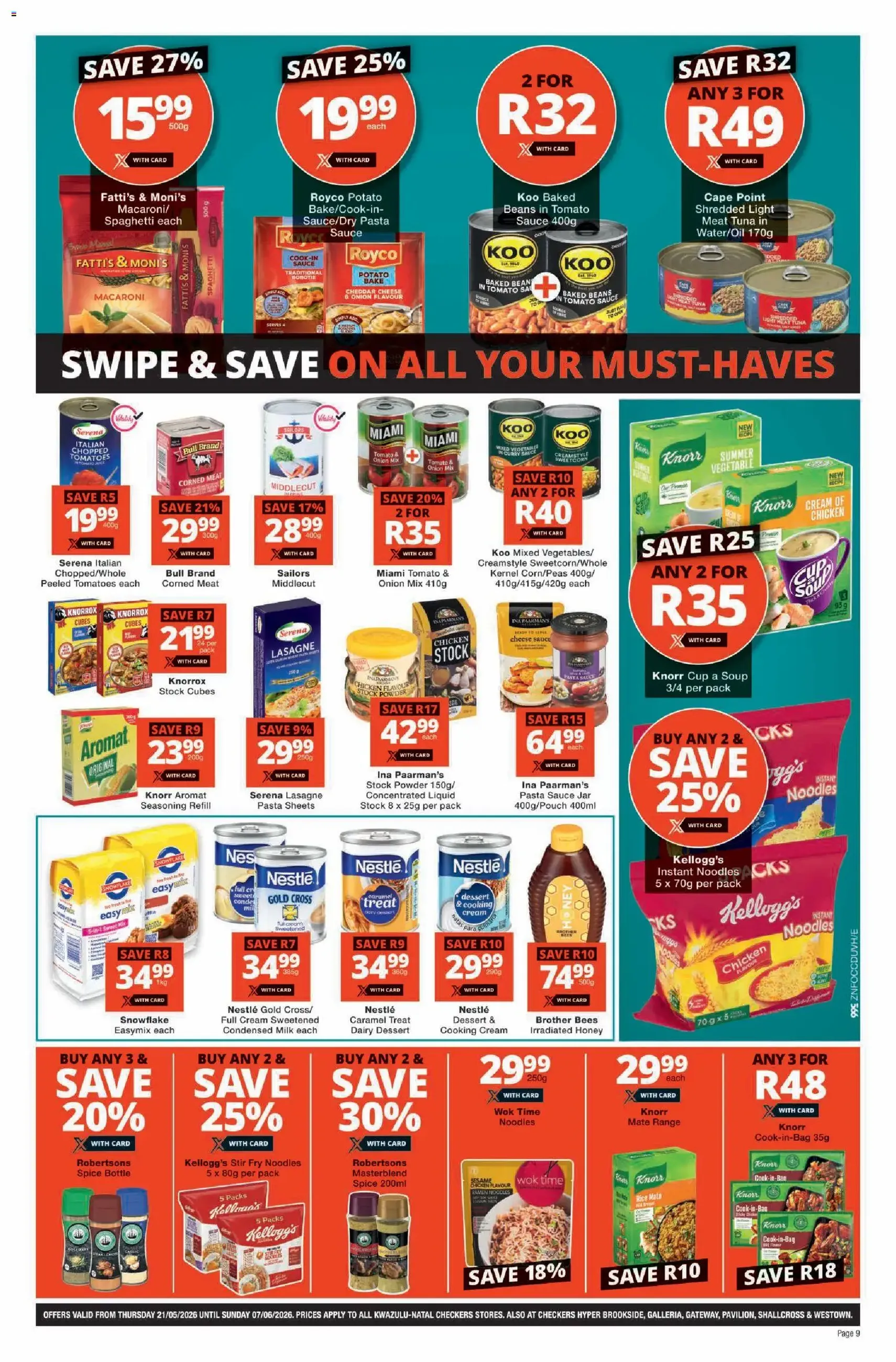Checkers Specials - valid flyer from 21/05/2026, page 9 of 14