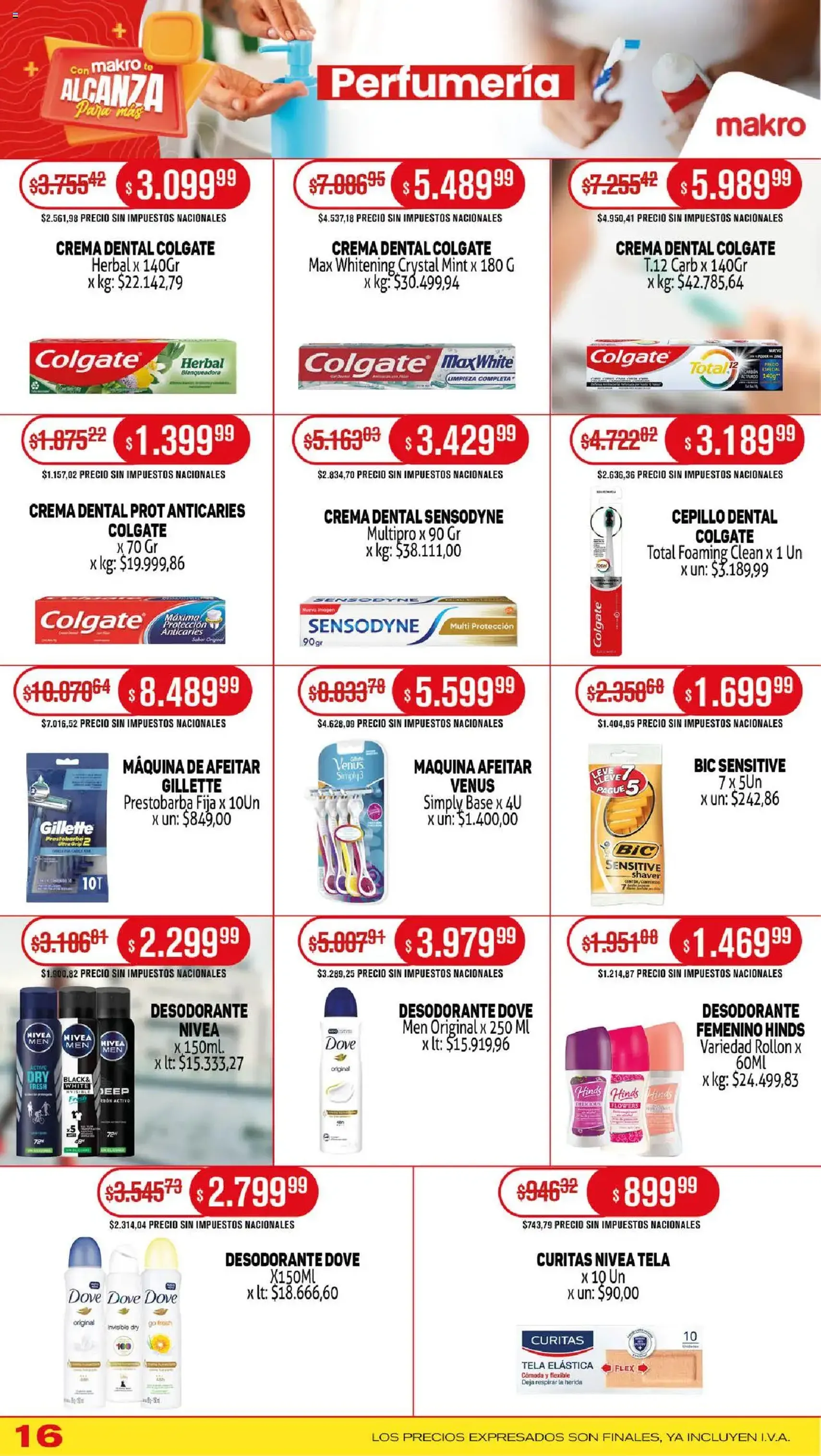 Makro ofertas - folleto válido desde 21/08/2025 página 16 de 20 Makro ofertas - folleto válido desde 21/08/2025 página 16 de 20