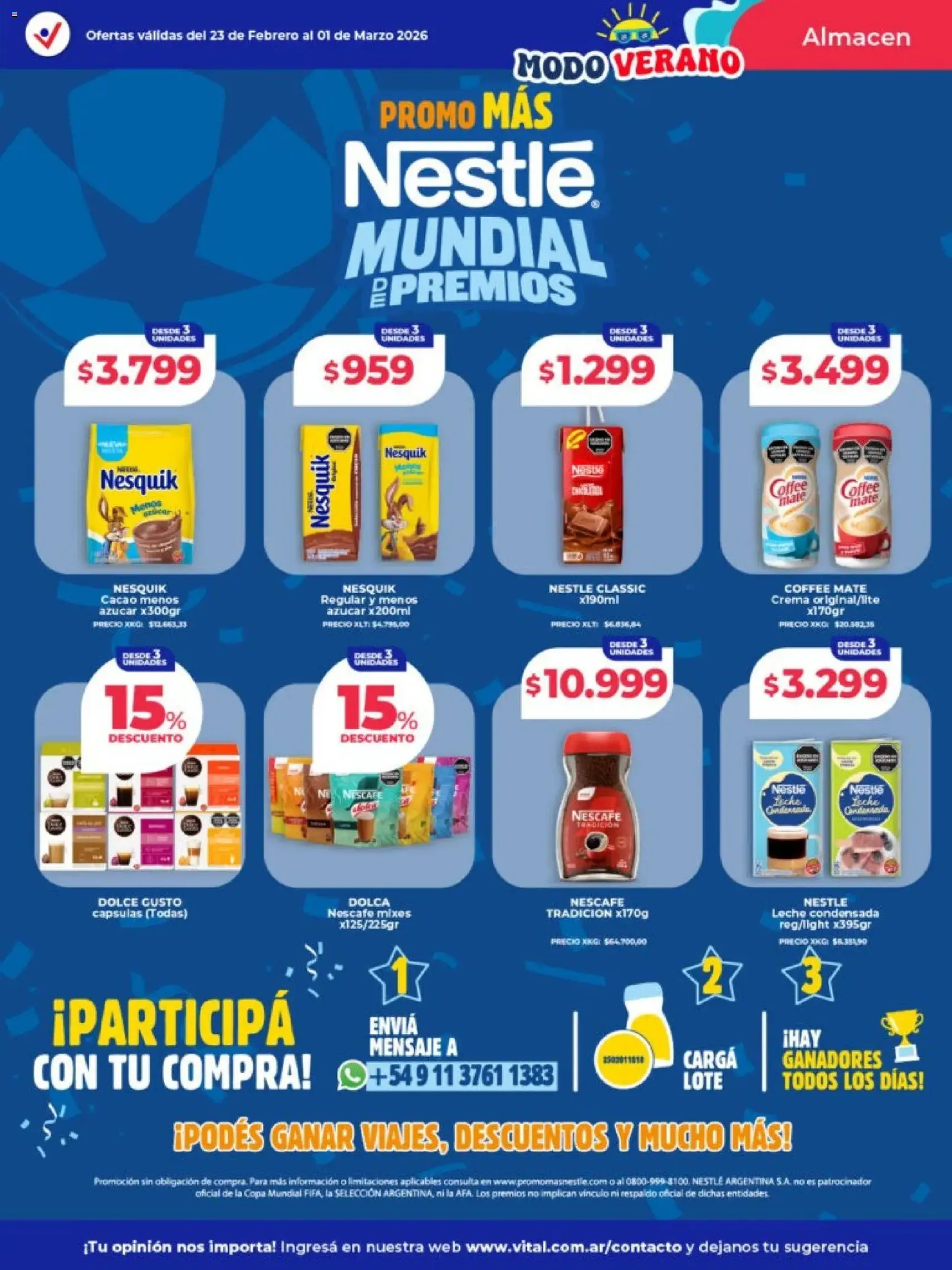 Vital - Ofertas - folleto válido desde 23/02/2026 página 11 de 15