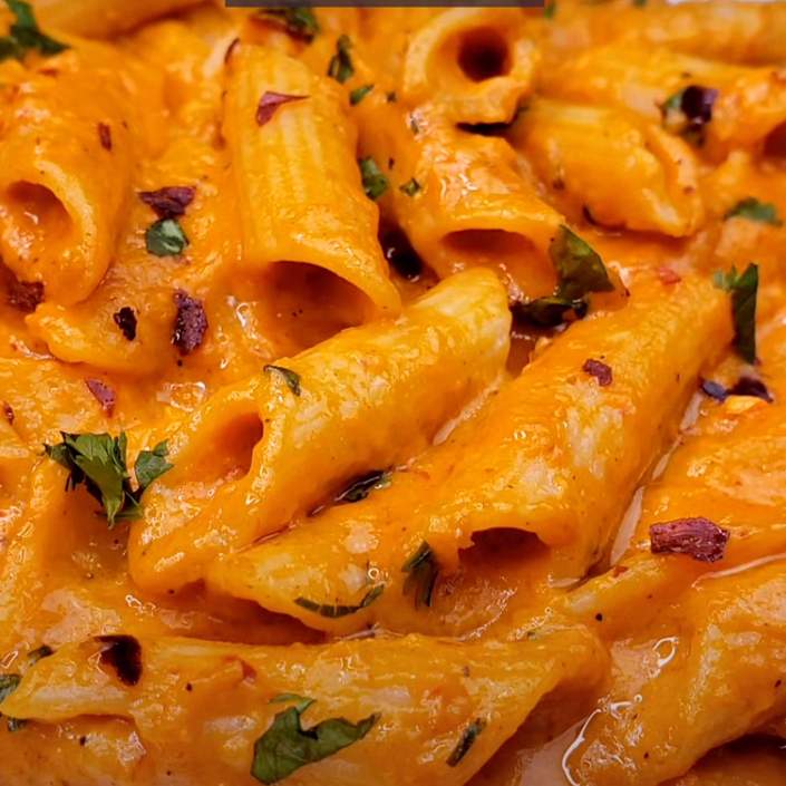 Ricetta della pasta alla zucca facile e cremosa
