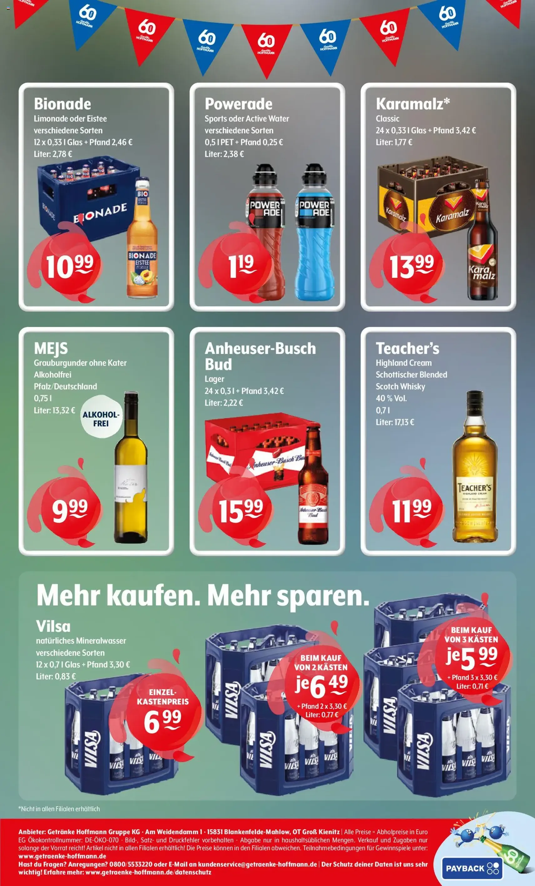 Trink und Spare Prospekt - Gültiger Prospekt ab 10.08.2026, Seite 8 von insgesamt 9