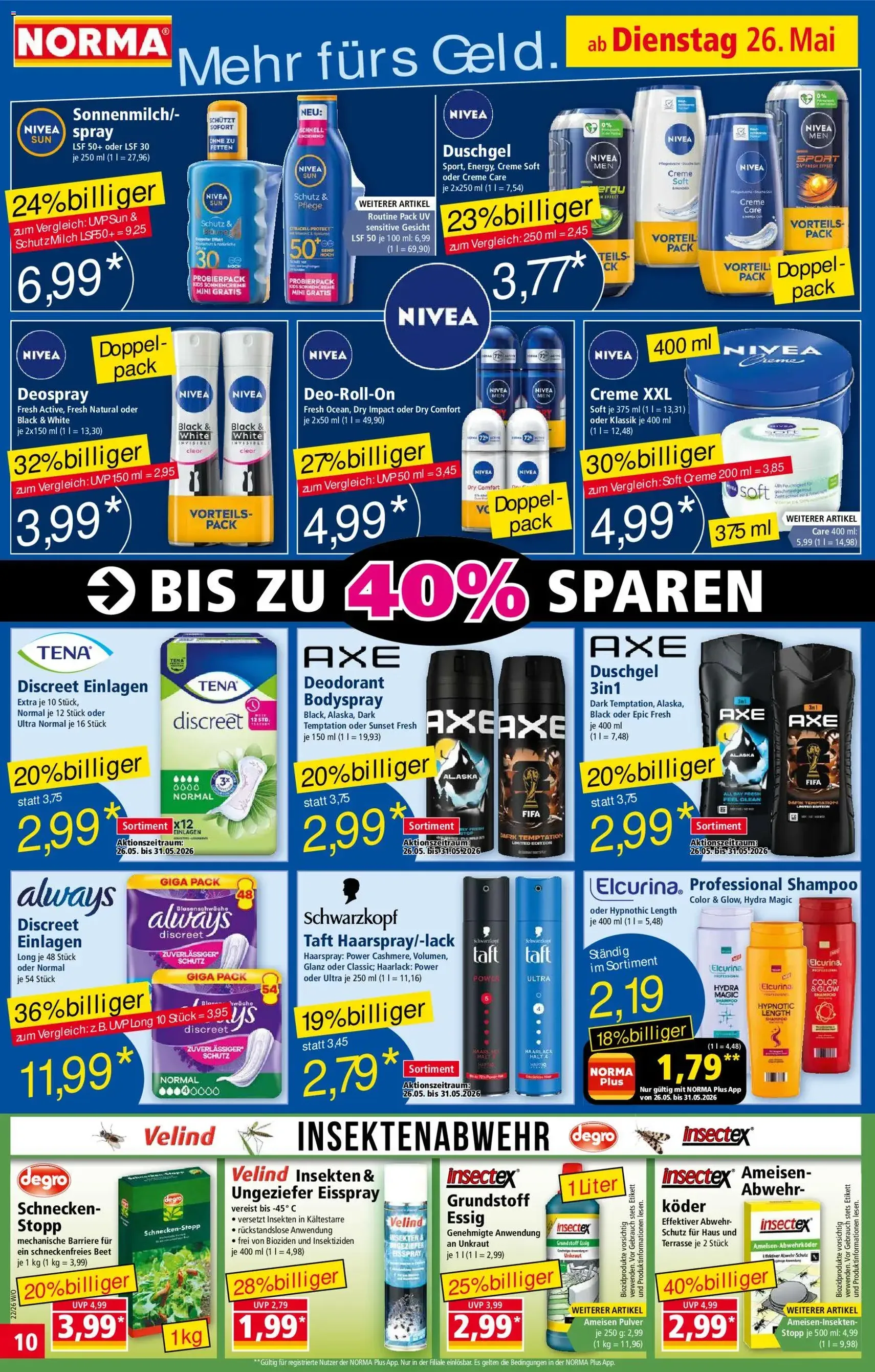 Norma Prospekt - Gültiger Prospekt ab 26.05.2026, Seite 10 von insgesamt 19