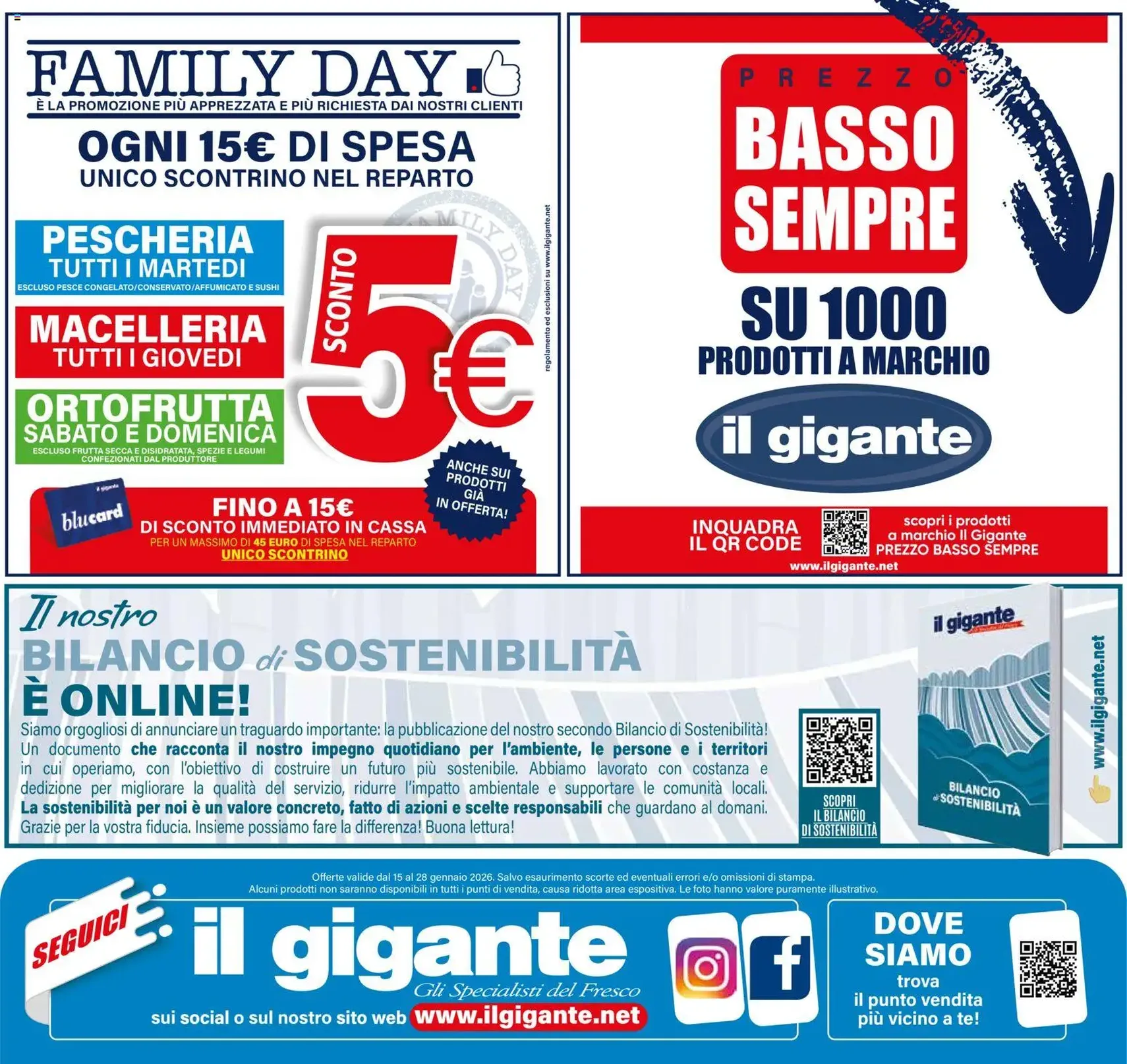 Volantino Il Gigante - volantino valido dal 15/01/2026 pagina 44 di 44