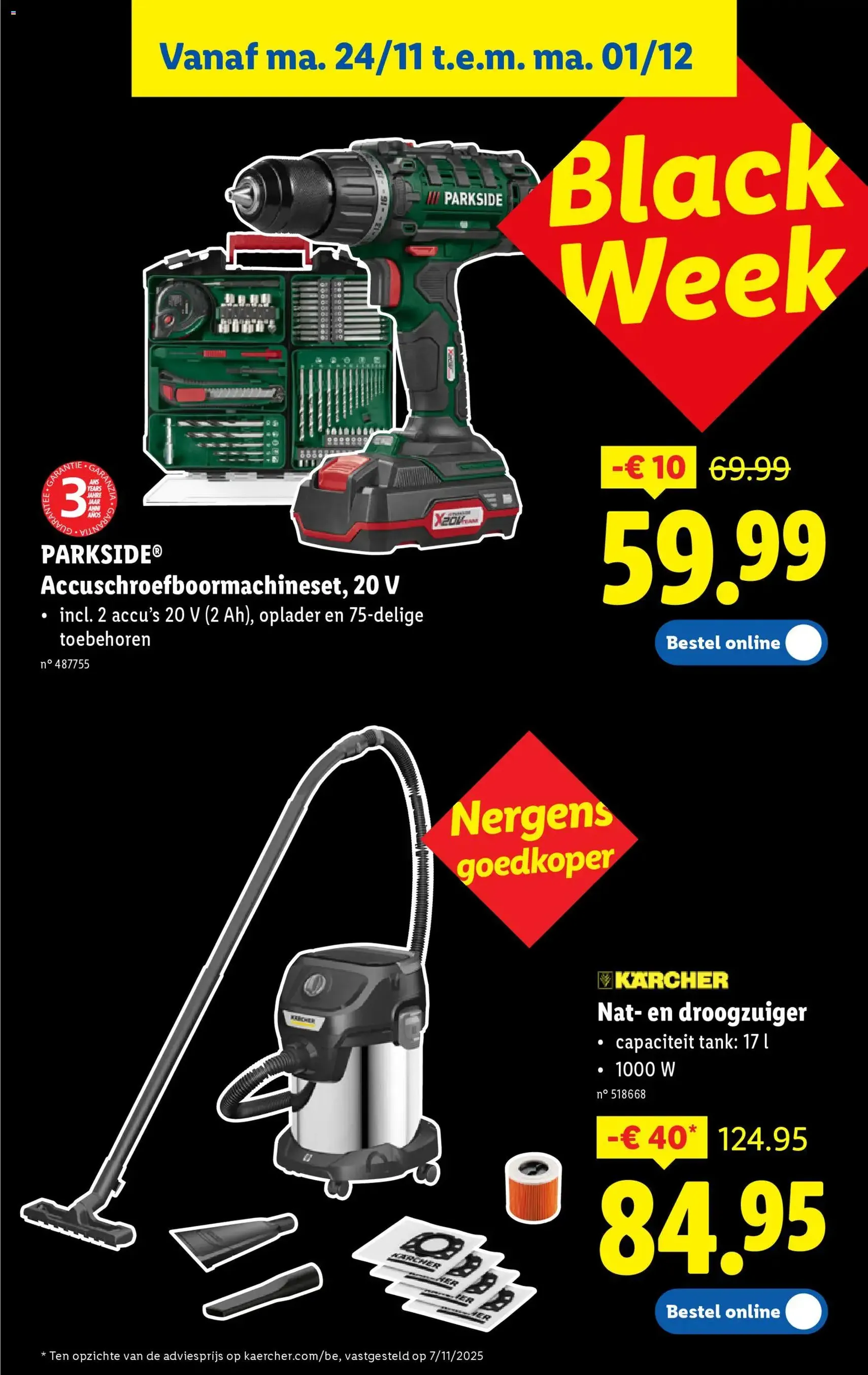 Lidl - Black Friday - geldige folder vanaf 24/11/2025 pagina 45 van 63