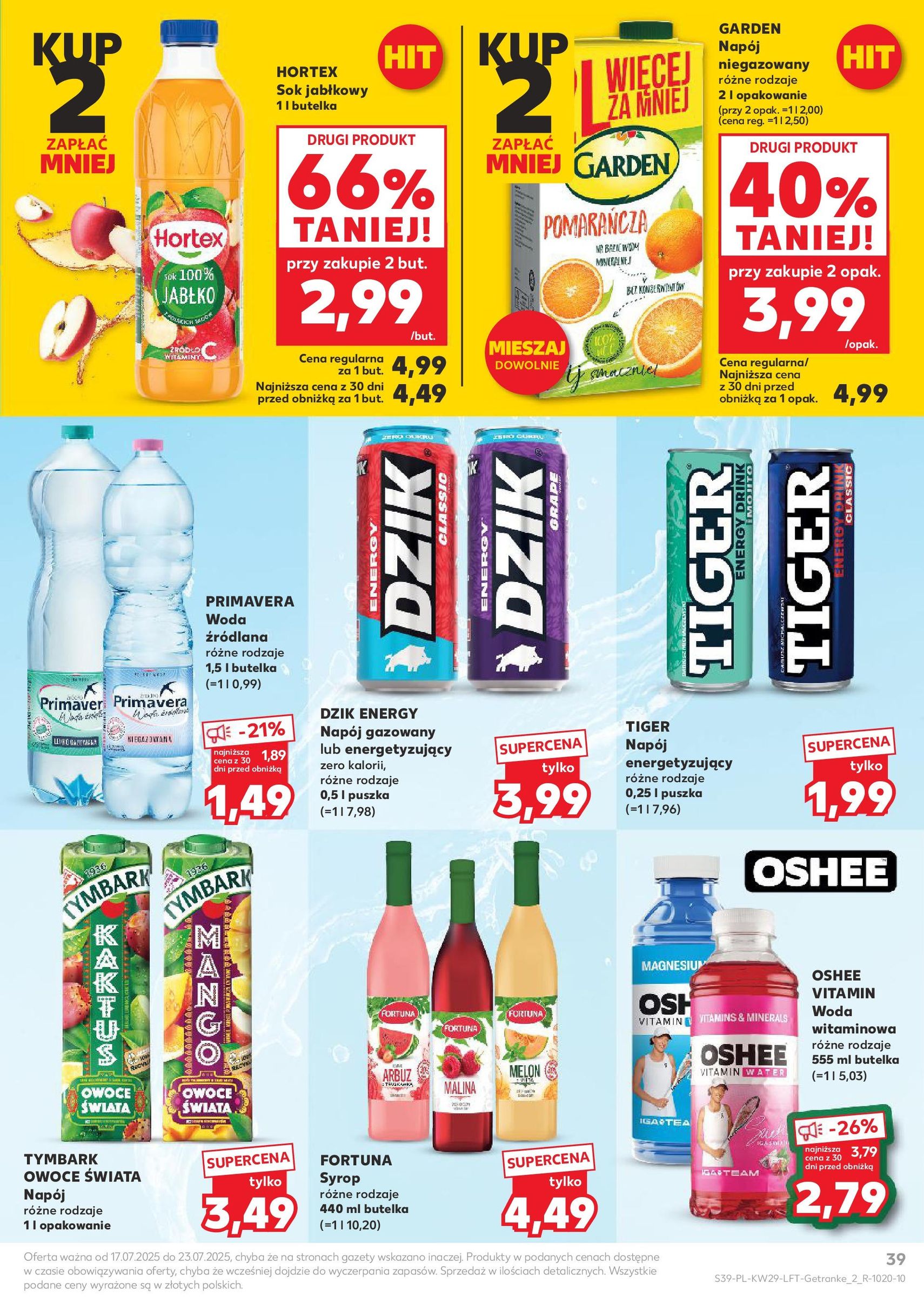 Kaufland gazetka - ważny gazetka od 17.07.2025 strona 39 z 53 Kaufland gazetka - ważny gazetka od 17.07.2025 strona 39 z 53