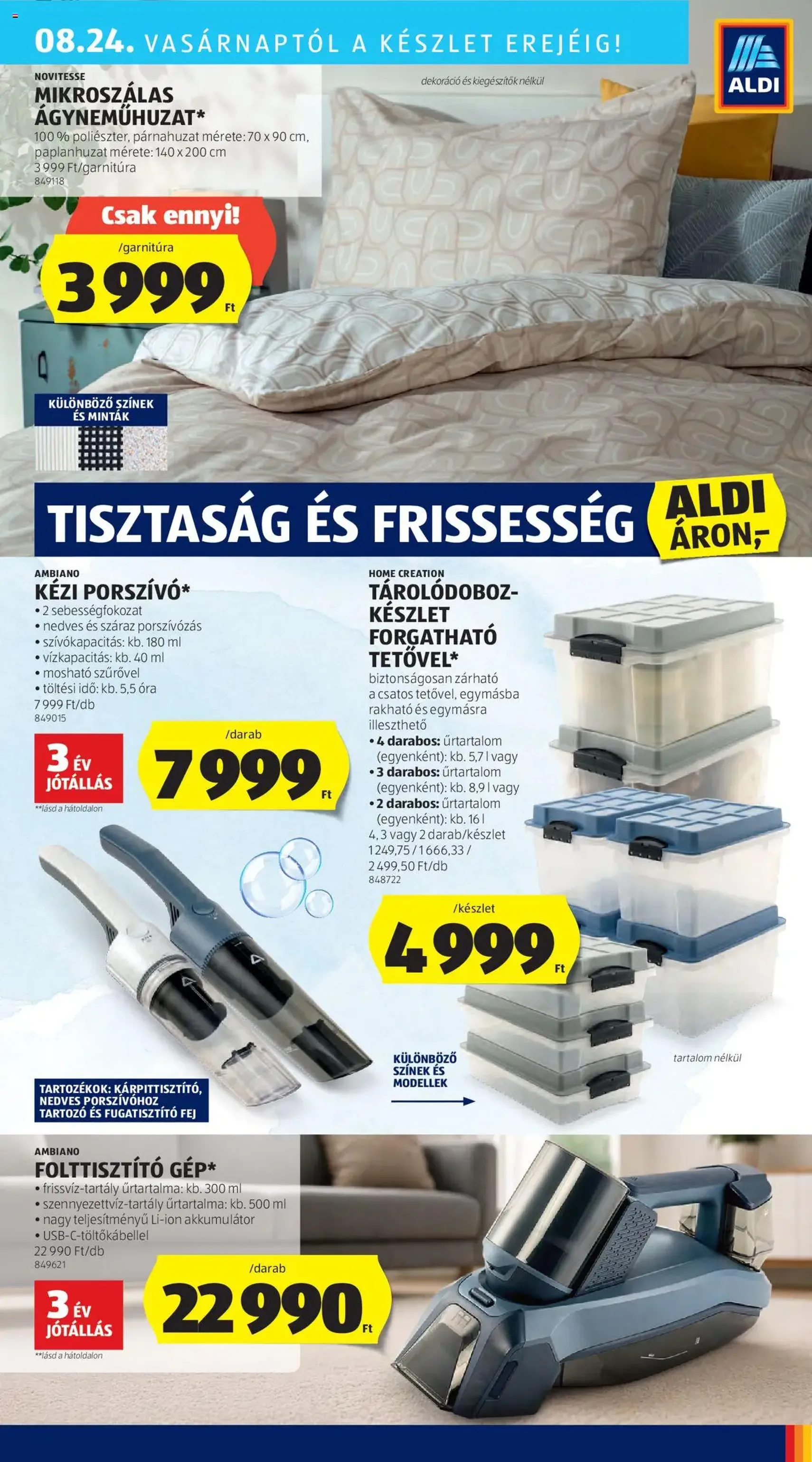Aldi Akciós újság - 2025.08.21. érvényes szórólap 39 oldal 46 oldalból