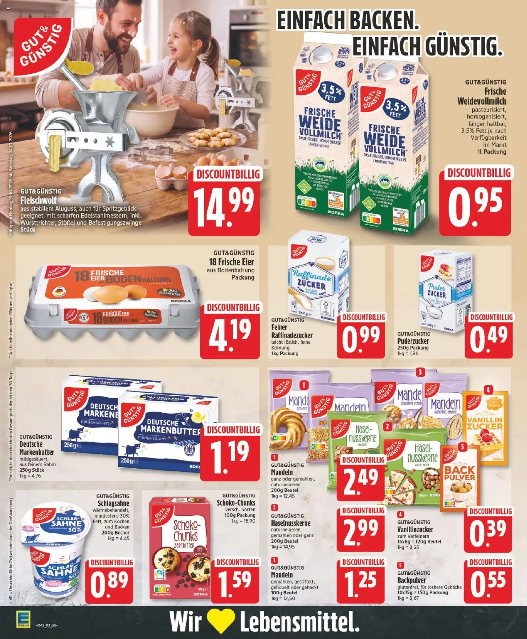 Edeka Prospekt - Gültiger Prospekt ab 19.10.2026, Seite 2 von insgesamt 30
