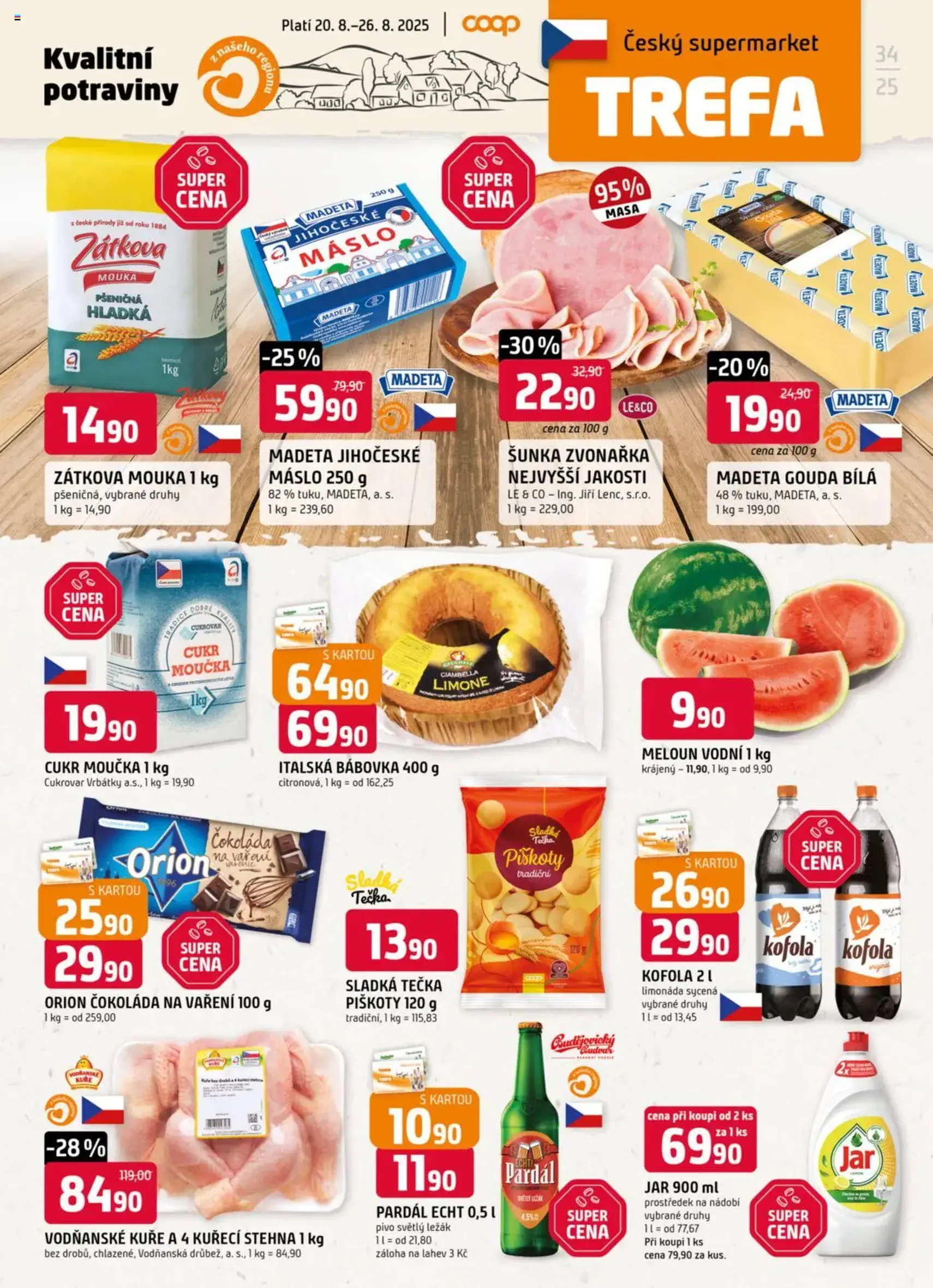 Trefa leták - platný leták od 20.08.2025 strana 1 z 12 Trefa leták - platný leták od 20.08.2025 strana 1 z 12