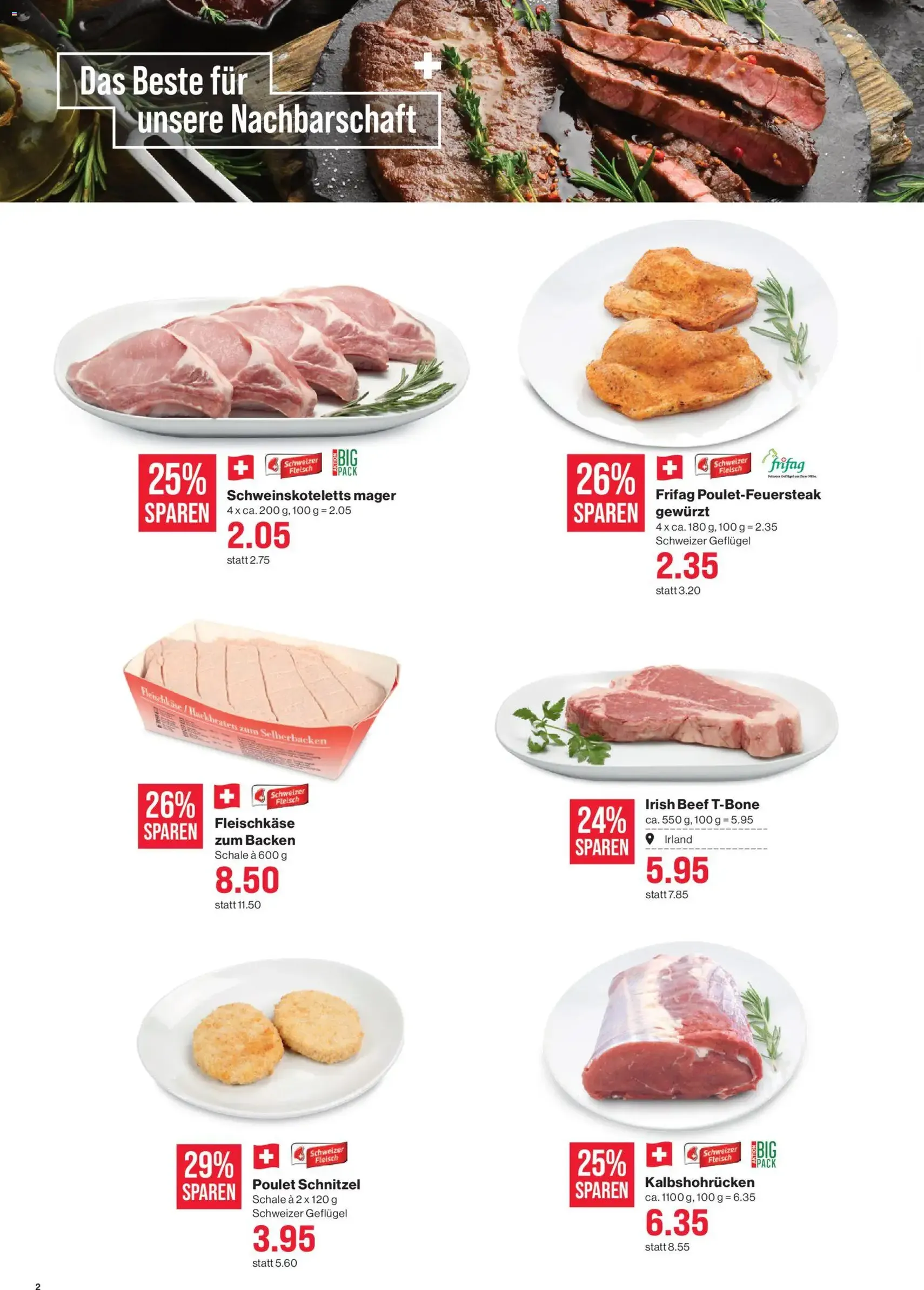 SPAR aktionen - Gültiger Prospekt ab 27.08.2026, Seite 2 von insgesamt 18