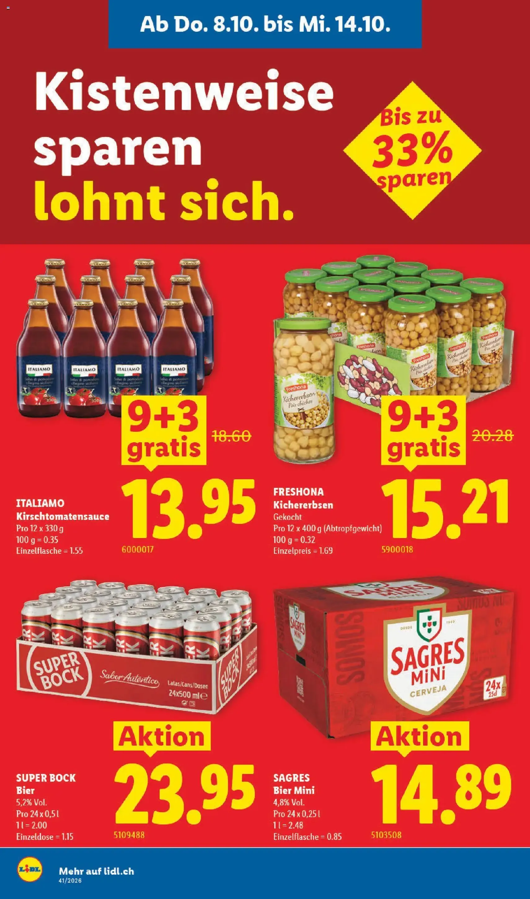 Lidl aktionen - Gültiger Prospekt ab 08.10.2026, Seite 12 von insgesamt 45