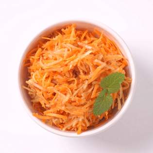 Previsualización de la receta Ensalada de zanahoria y manzana