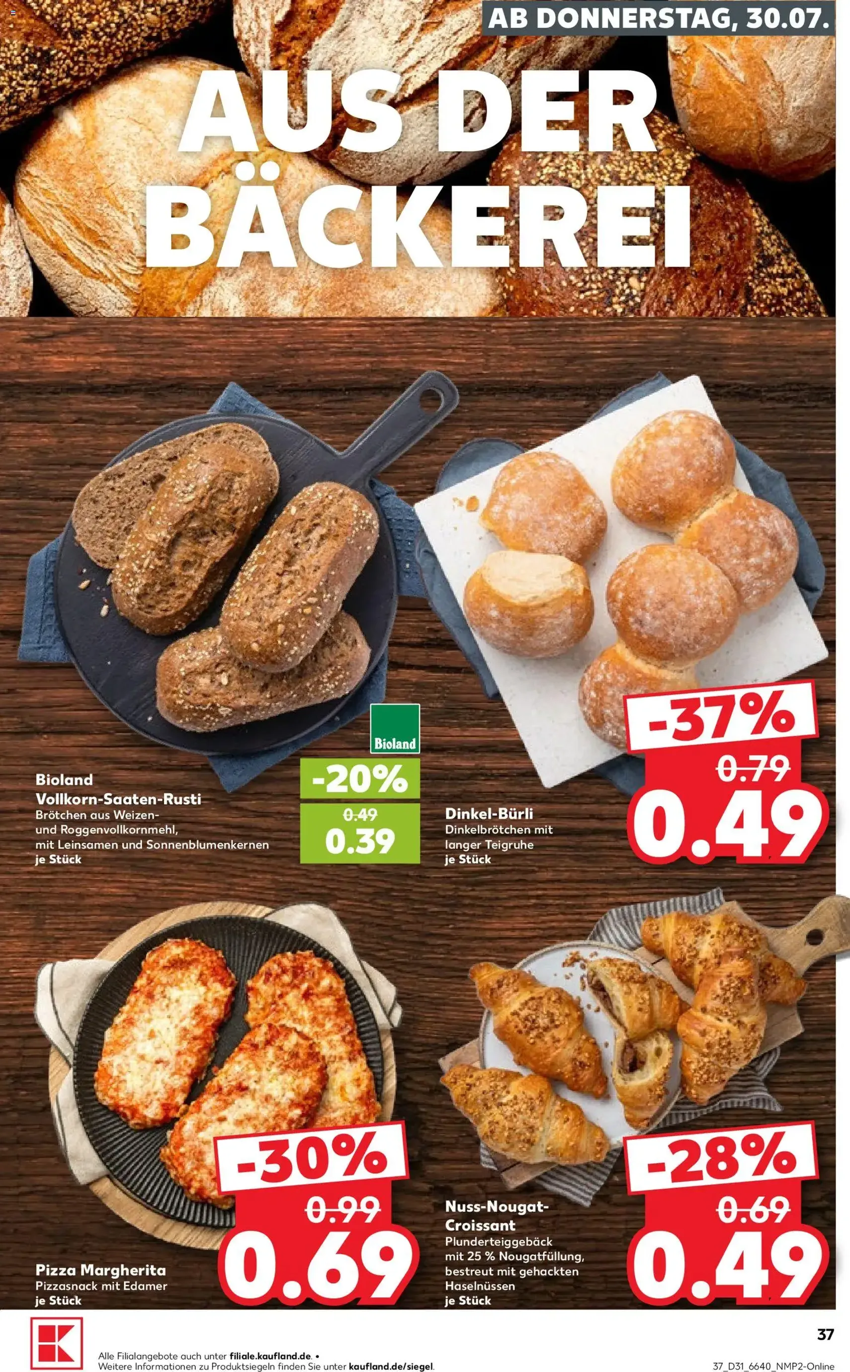 Kaufland Prospekt - Gültiger Prospekt ab 30.07.2026, Seite 37 von insgesamt 66