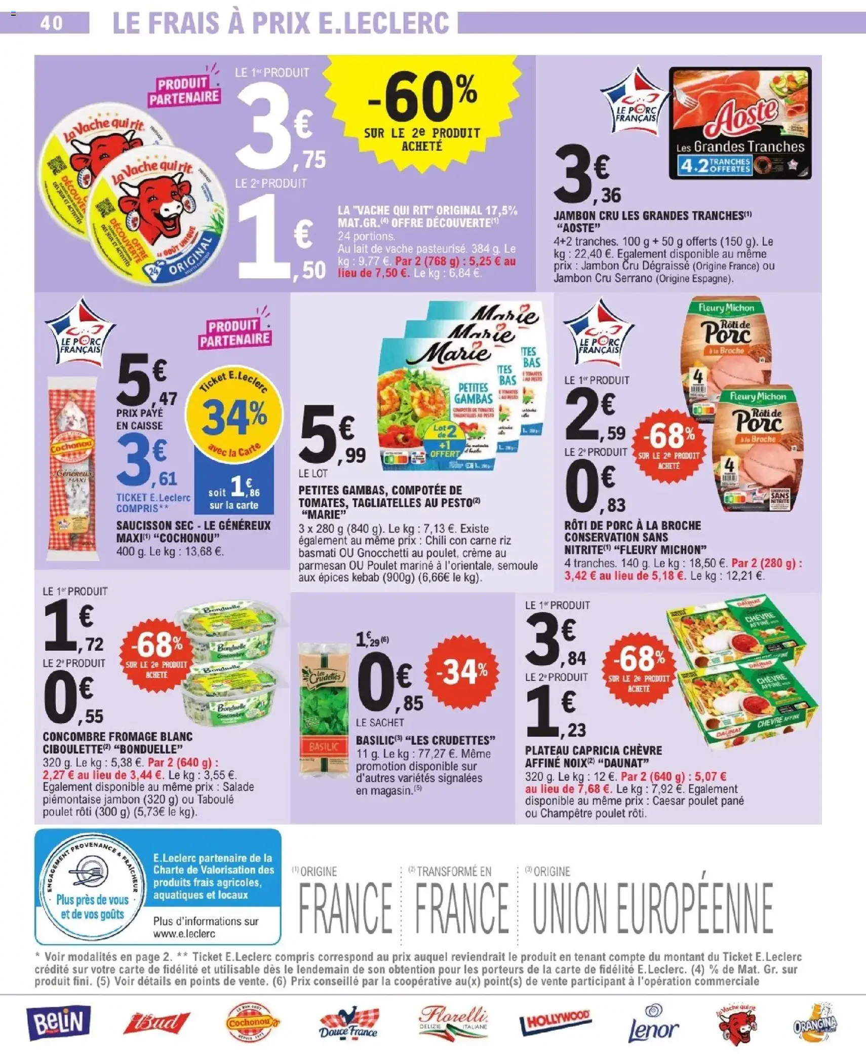 E.Leclerc catalogue - brochure valable à partir du 07/07/2026, page 40 sur 56
