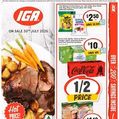 IGA Catalogue VIC - Flyer preview valid from 30/07/2025