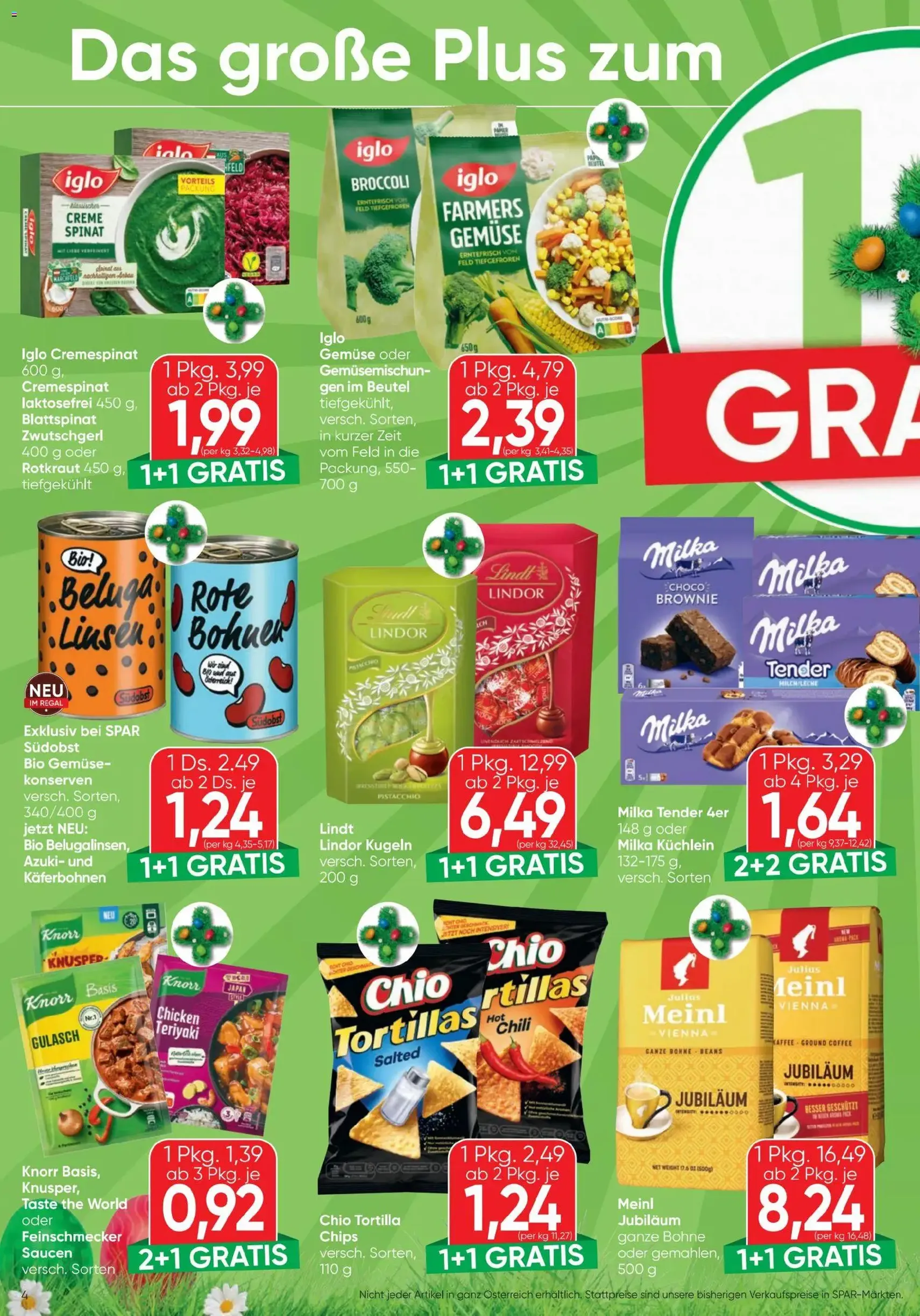 Spar Flugblatt - Gültiger Prospekt ab 26.02.2026, Seite 4 von insgesamt 20