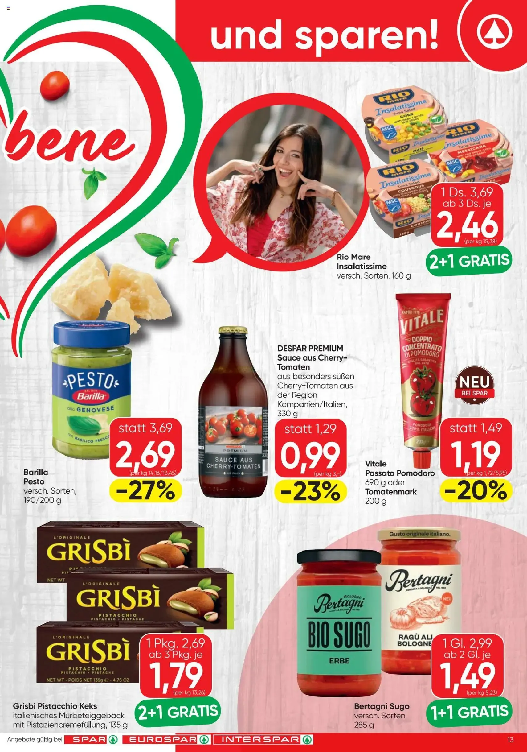 Spar - Flugblatt - Gültiger Prospekt ab 01.07.2026, Seite 13 von insgesamt 24