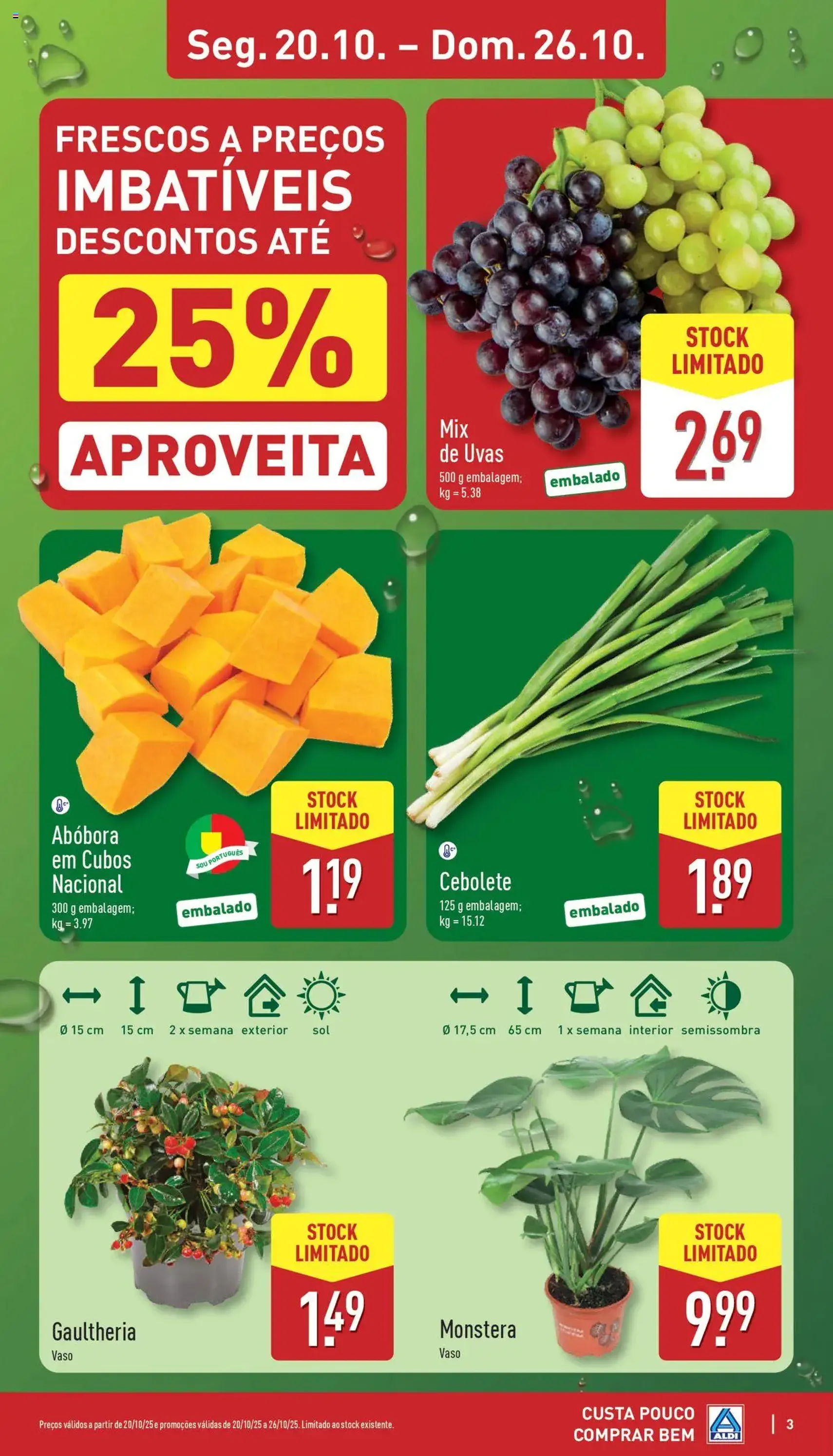 Aldi folheto - folheto válido a partir de 20/10/2025 página 3 de 40 Aldi folheto - folheto válido a partir de 20/10/2025 página 3 de 40