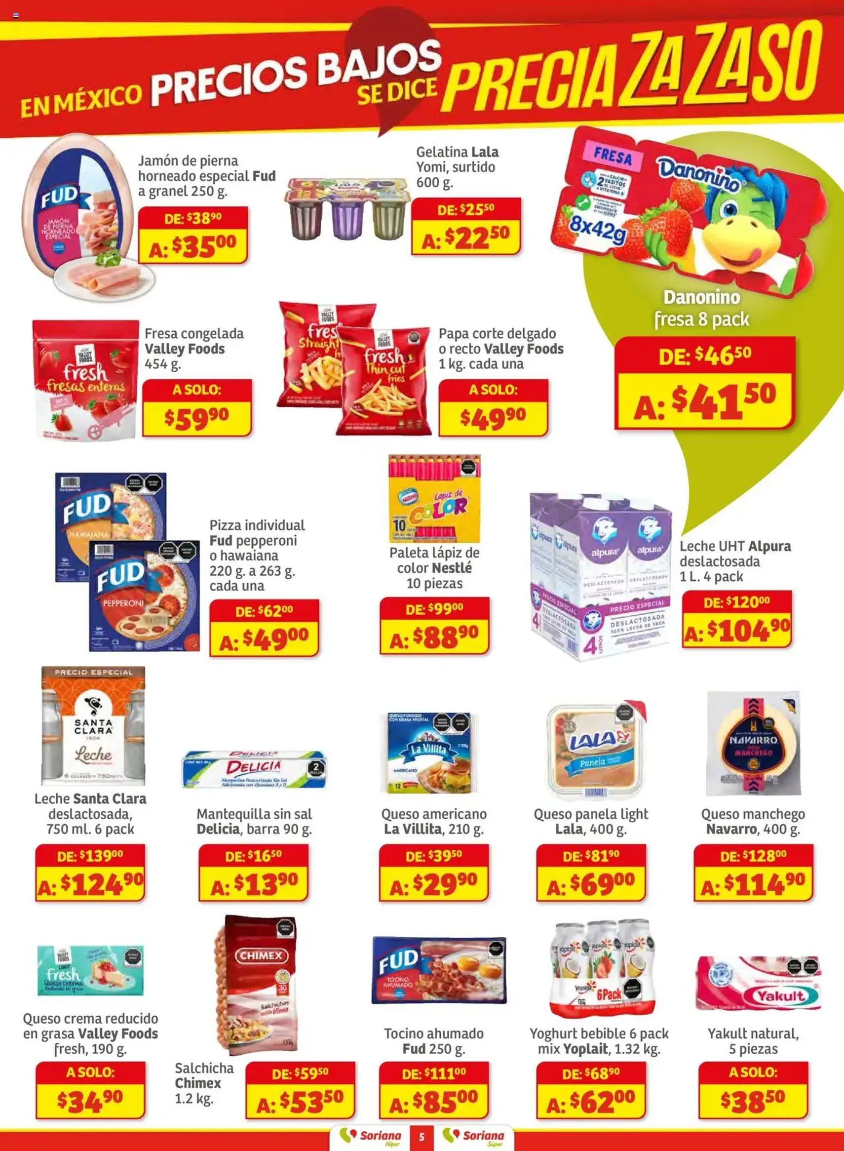 Soriana - Preciazazaso Híper: Ags, Col, Gto, Jal, Mich - folleto válido desde 25/09/2025 página 5 de 54
