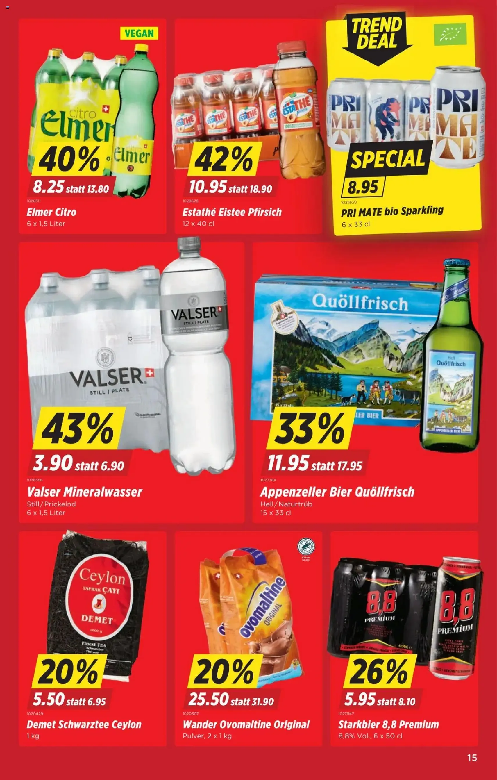 Denner Aktionen - Gültiger Prospekt ab 05.02.2026, Seite 15 von insgesamt 28