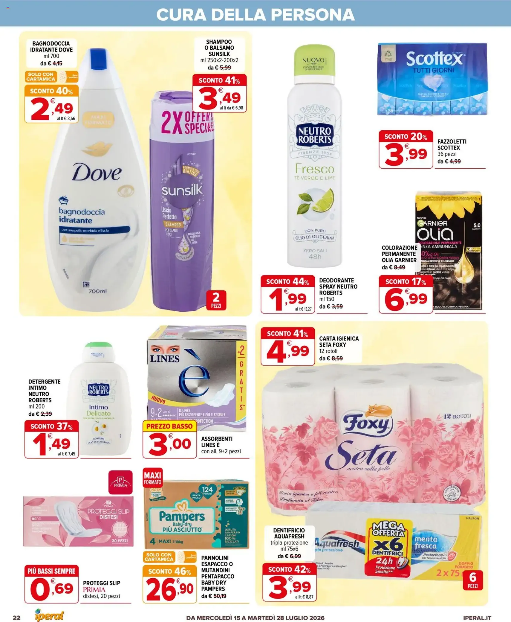 Iperal volantino - volantino valido dal 15/07/2026 pagina 22 di 25