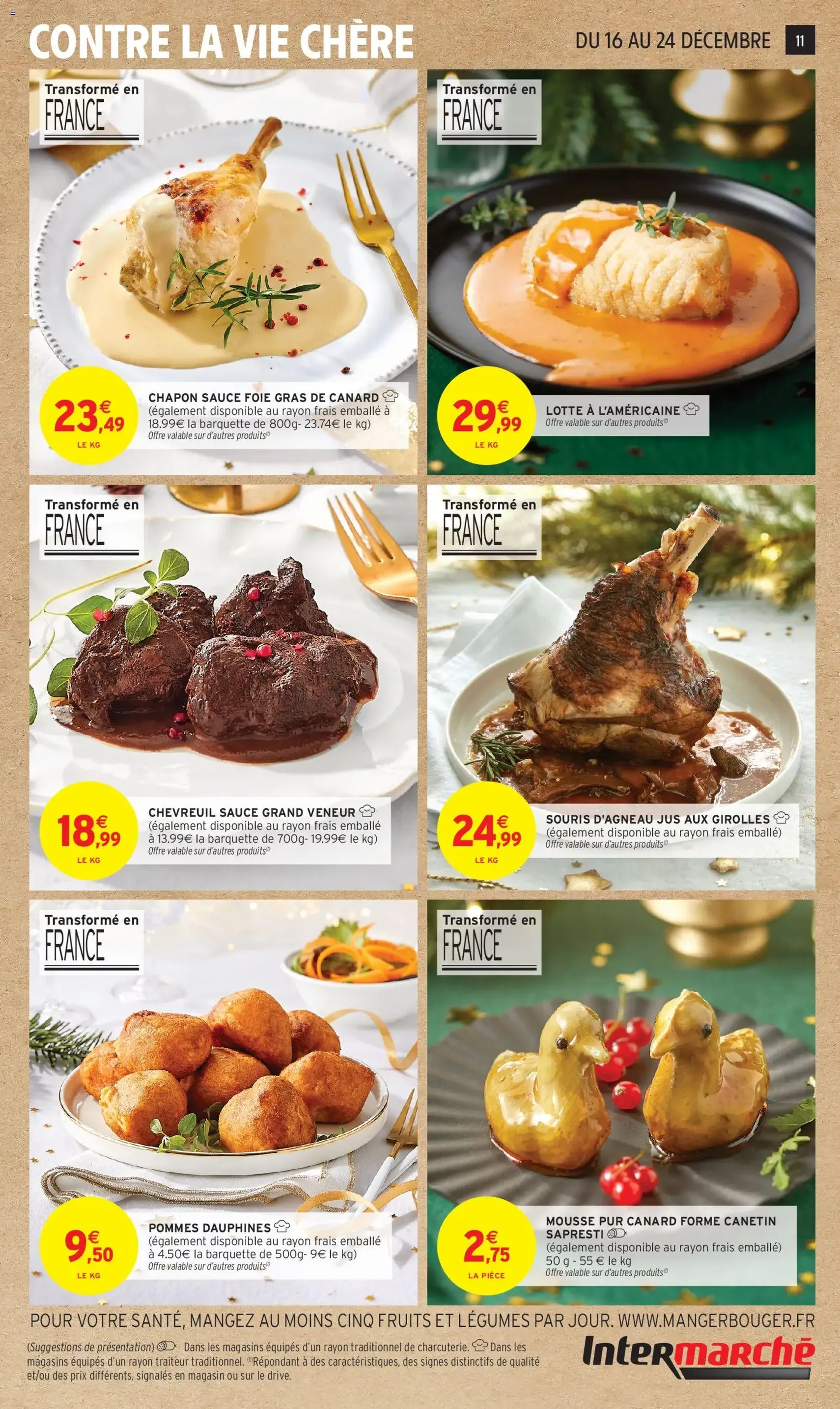 Intermarché catalogue semaine 51 - brochure valable à partir du 16/12/2025, page 11 sur 48