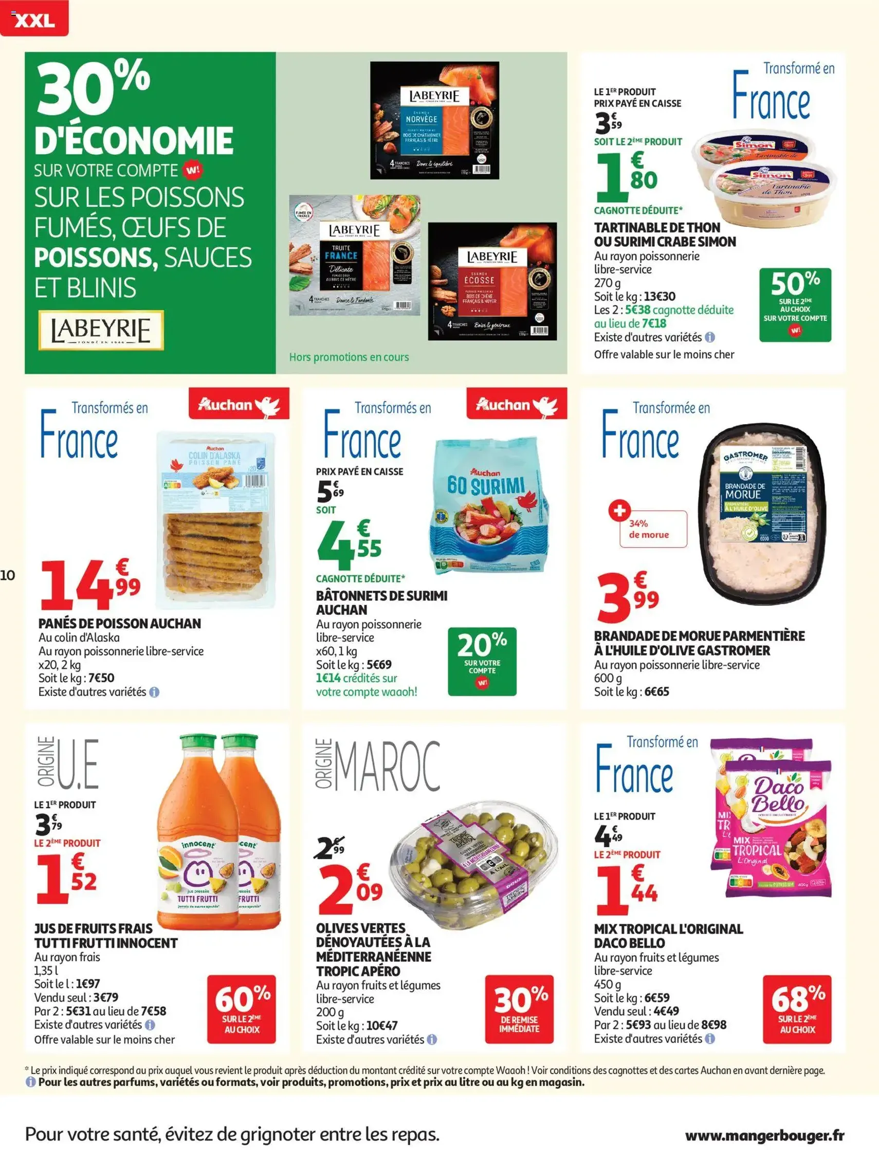 Auchan folder / publicité - geldige folder vanaf 02/01/2026 pagina 10 van 54