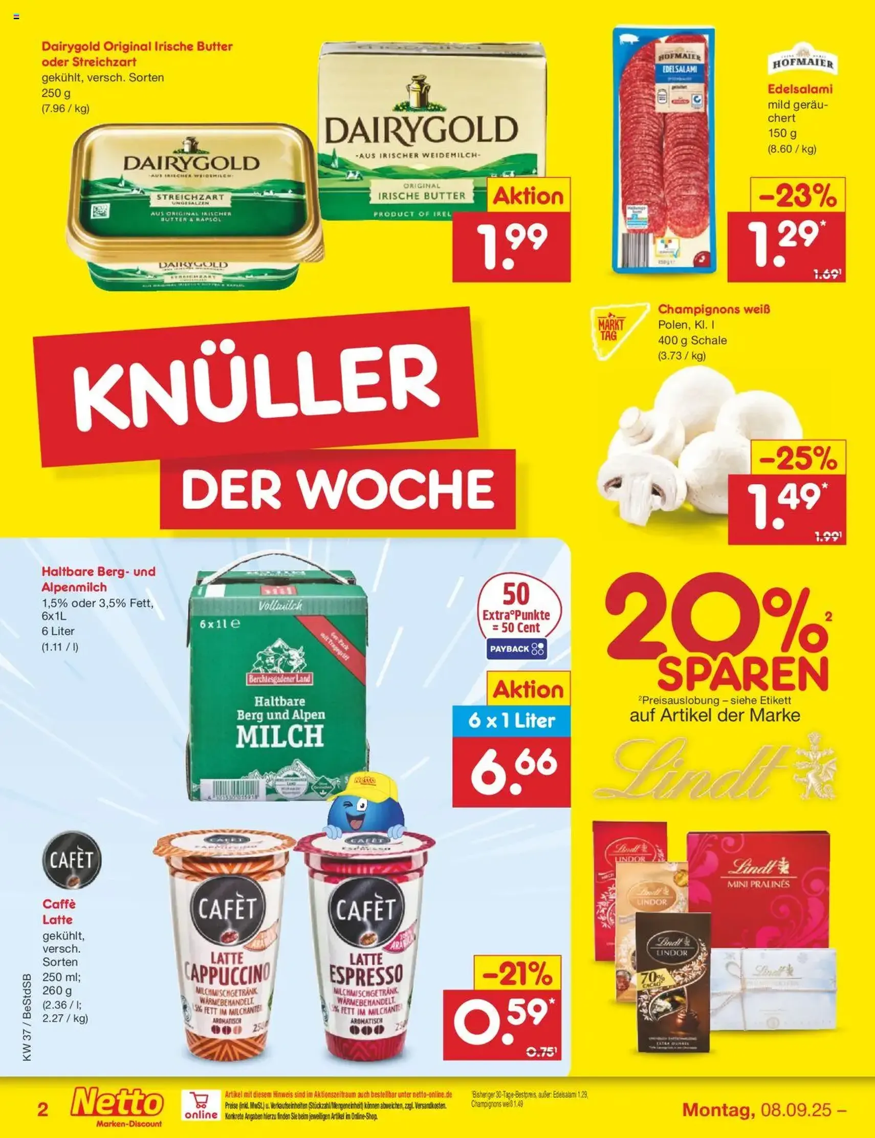 Netto Marken-Discount Prospekt - Gültiger Prospekt ab 08.09.2025, Seite 2 von insgesamt 67 Netto Marken-Discount Prospekt - Gültiger Prospekt ab 08.09.2025, Seite 2 von insgesamt 67
