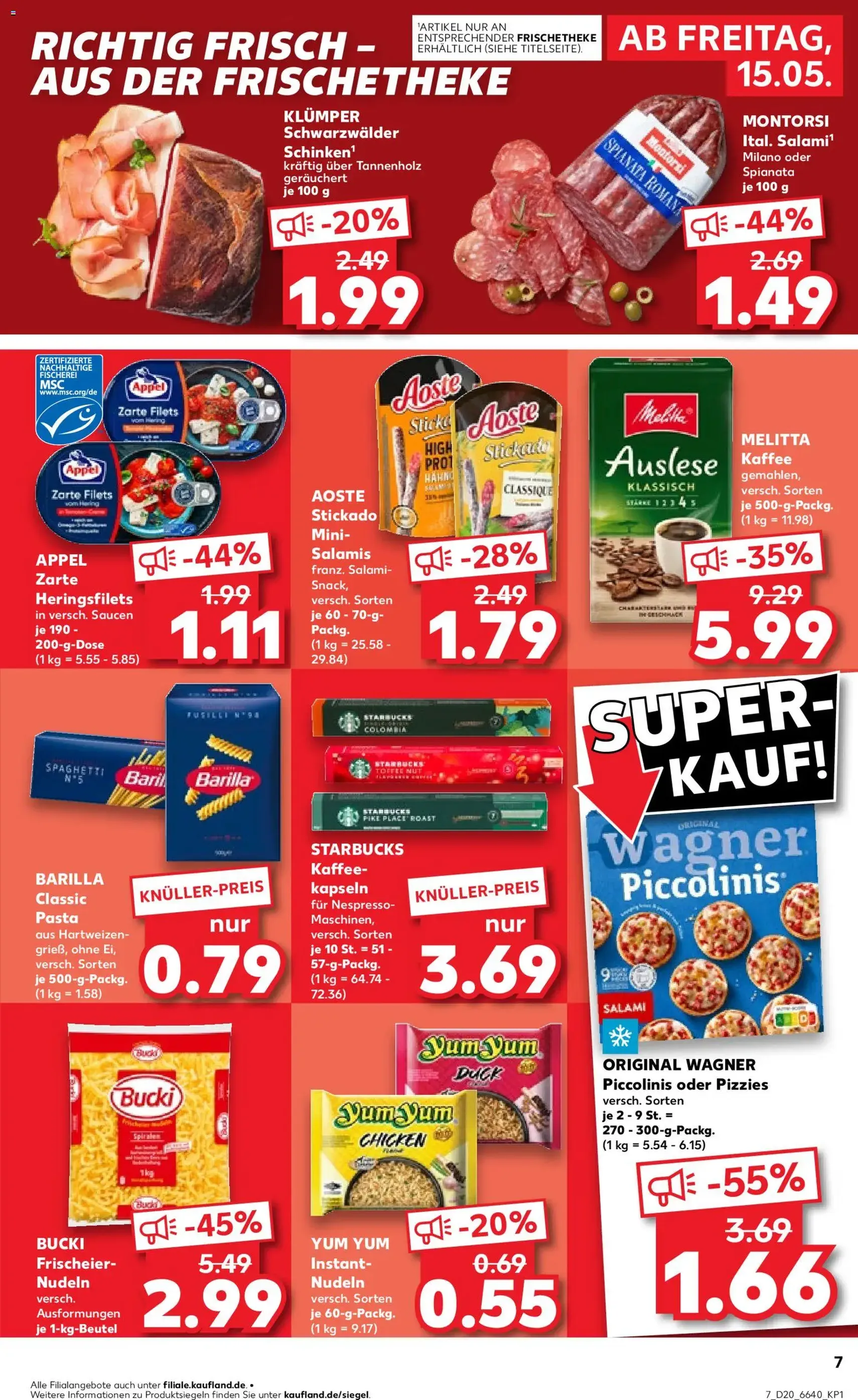 Kaufland Prospekt - Gültiger Prospekt ab 15.05.2026, Seite 7 von insgesamt 54