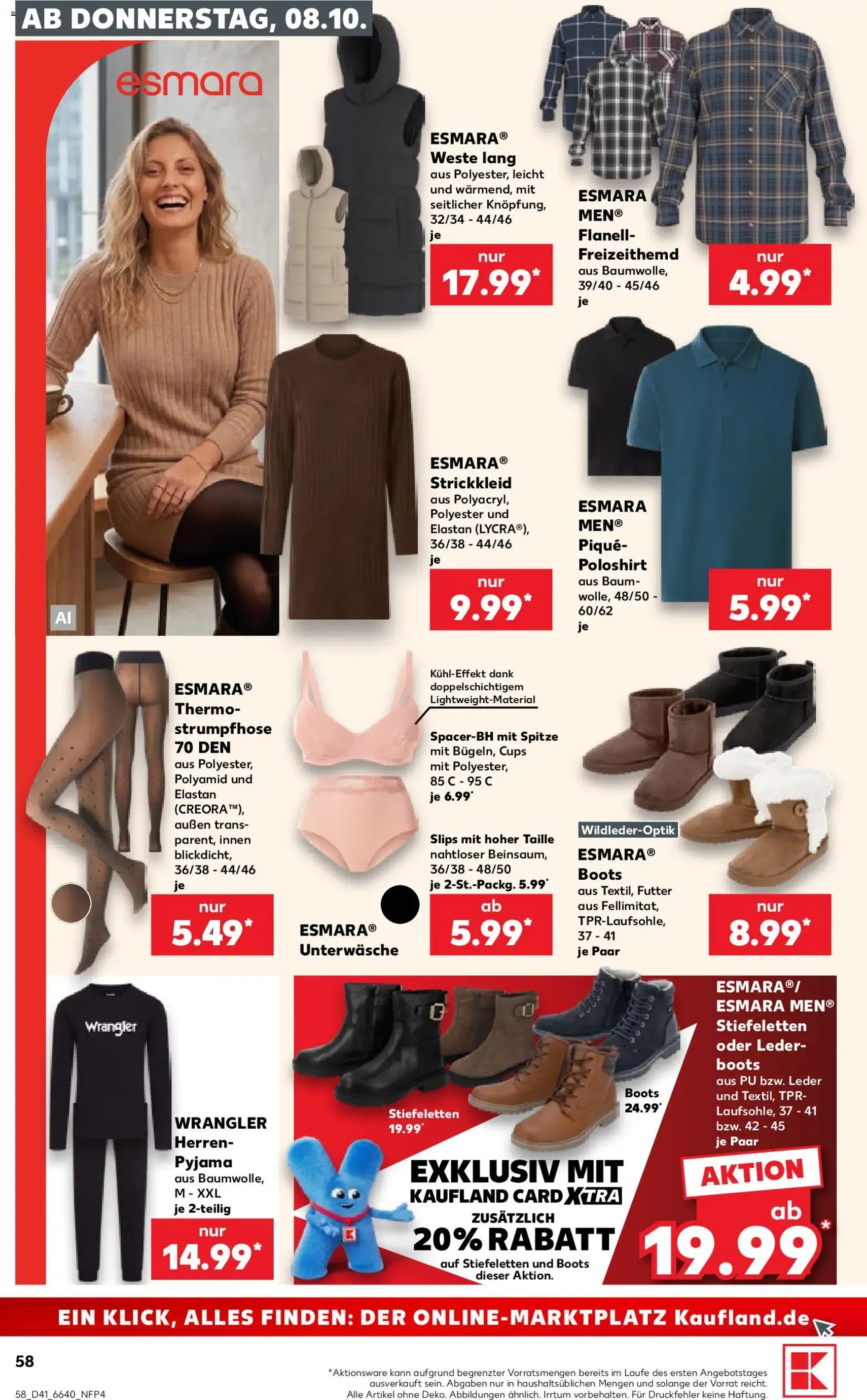Kaufland Prospekt - Gültiger Prospekt ab 08.10.2026, Seite 58 von insgesamt 70
