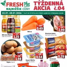 Fresh leták - náhľad letáku platný od 22.01.2026