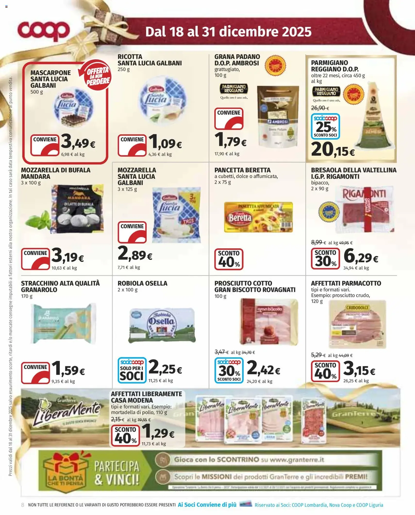 Volantino COOP - volantino valido dal 18/12/2025 pagina 8 di 18