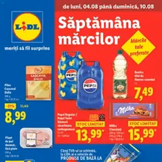 Catalog Lidl - previzualizare cataloage valabilă începând cu 04.08.2025