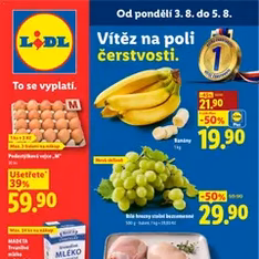 Lidl leták - náhled letáku platný od 03.08.2026