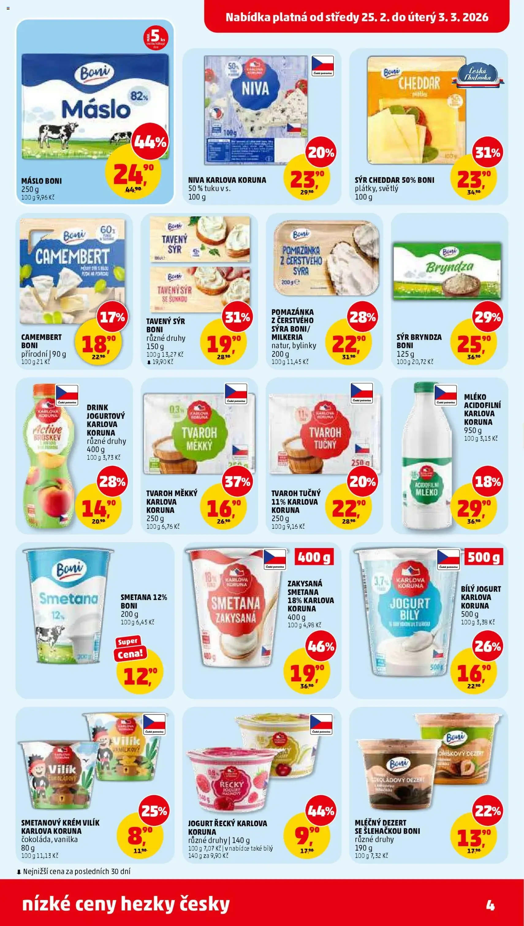 Penny Market leták - platný leták od 25.02.2026 strana 4 z 32