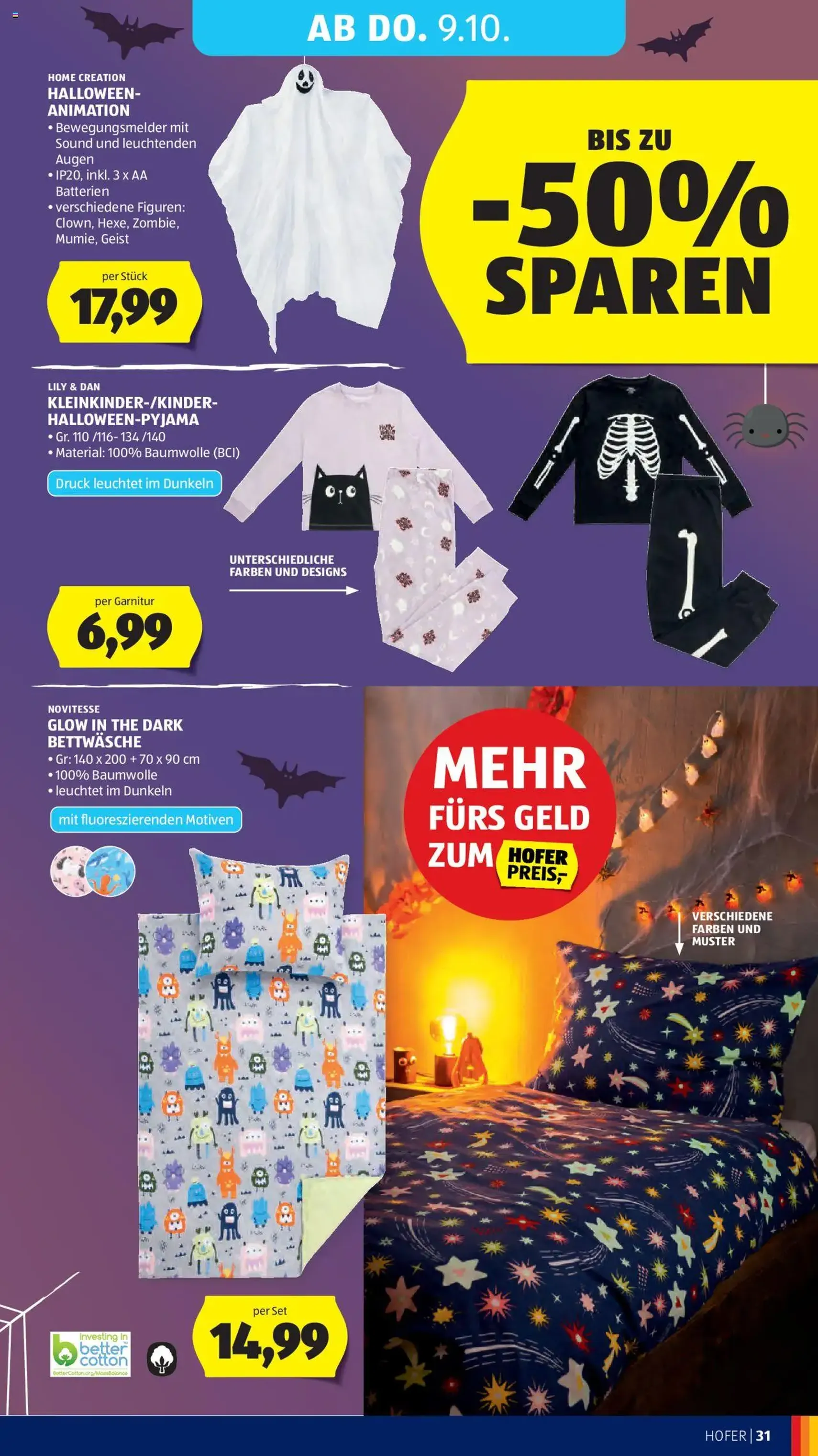 Hofer Flugblatt - Gültiger Prospekt ab 03.10.2025, Seite 35 von insgesamt 45