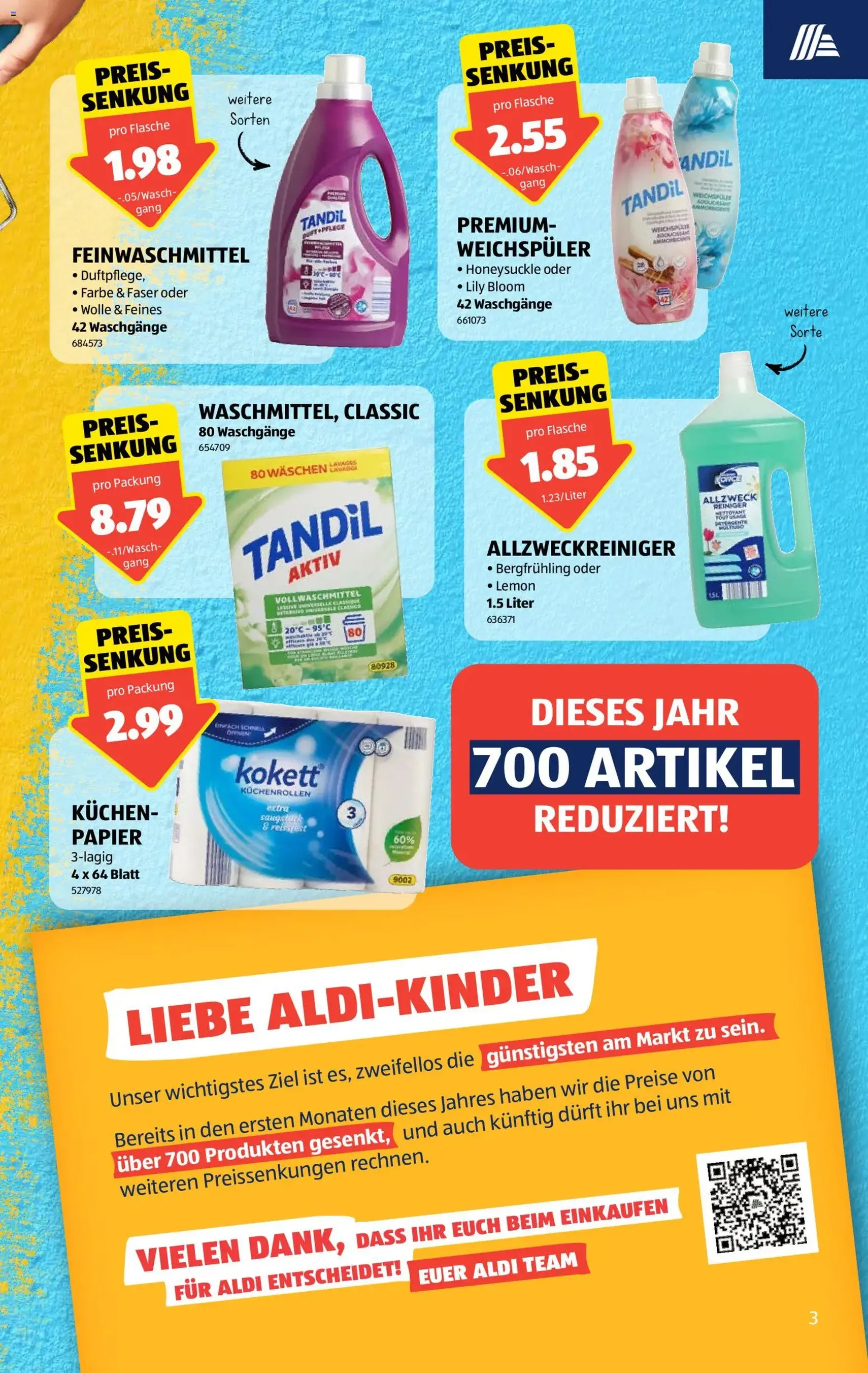 Aldi aktionen - Gültiger Prospekt ab 06.08.2026, Seite 3 von insgesamt 36