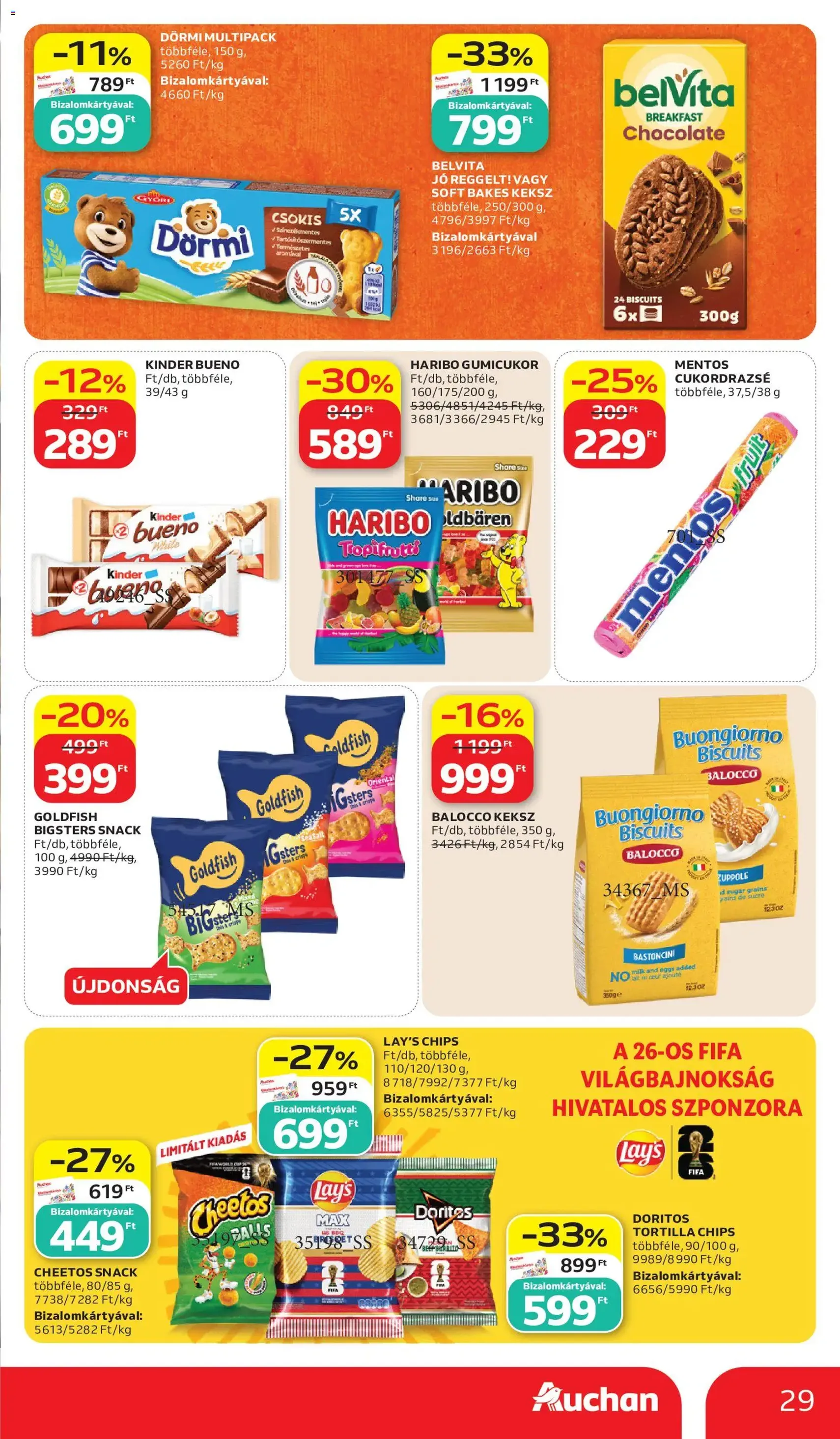 Auchan akciós újság - 2026.07.02. érvényes szórólap 29 oldal 56 oldalból