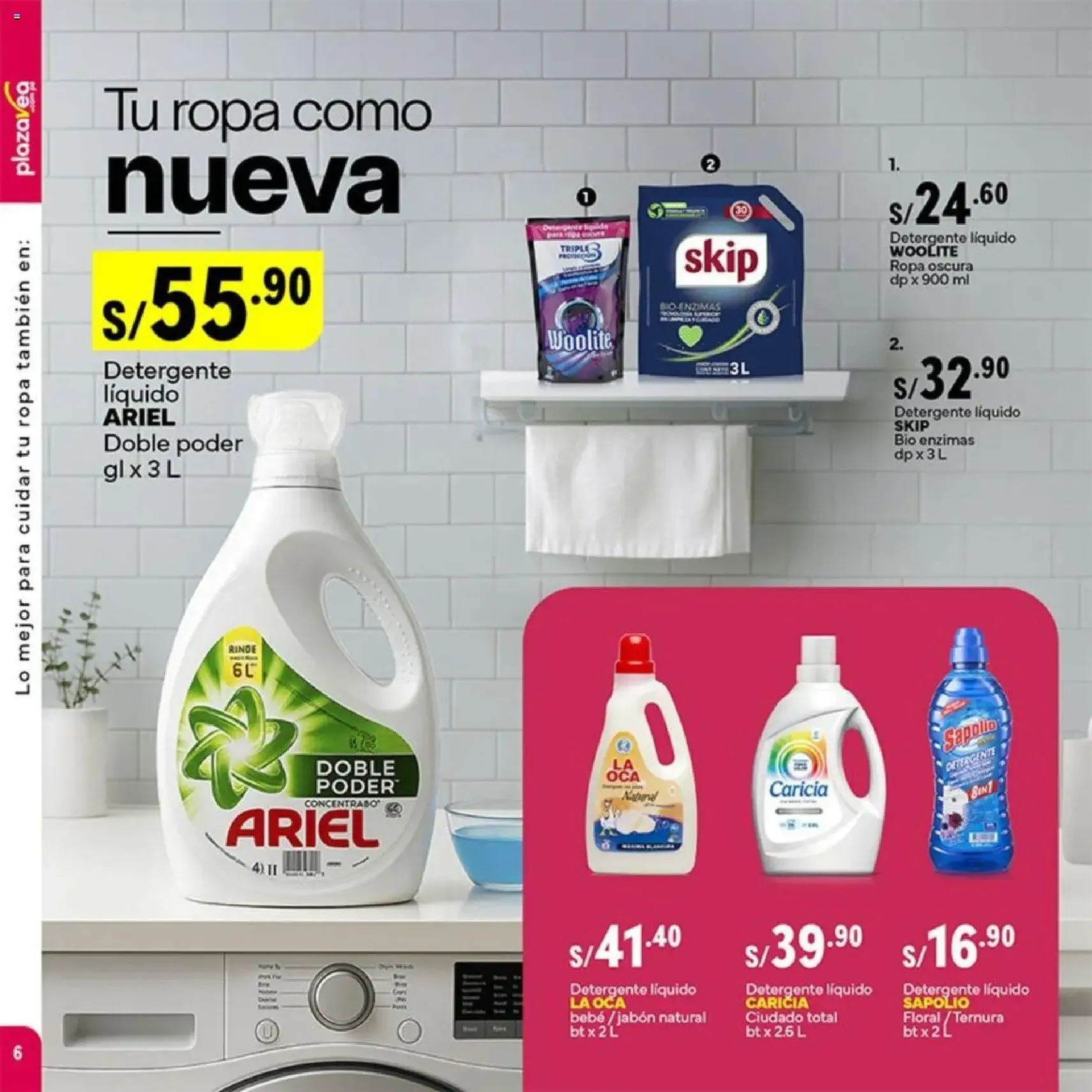 Plaza Vea - ESPECIAL LIMPIEZA 1 - folleto válido desde 03/11/2025 página 6 de 26