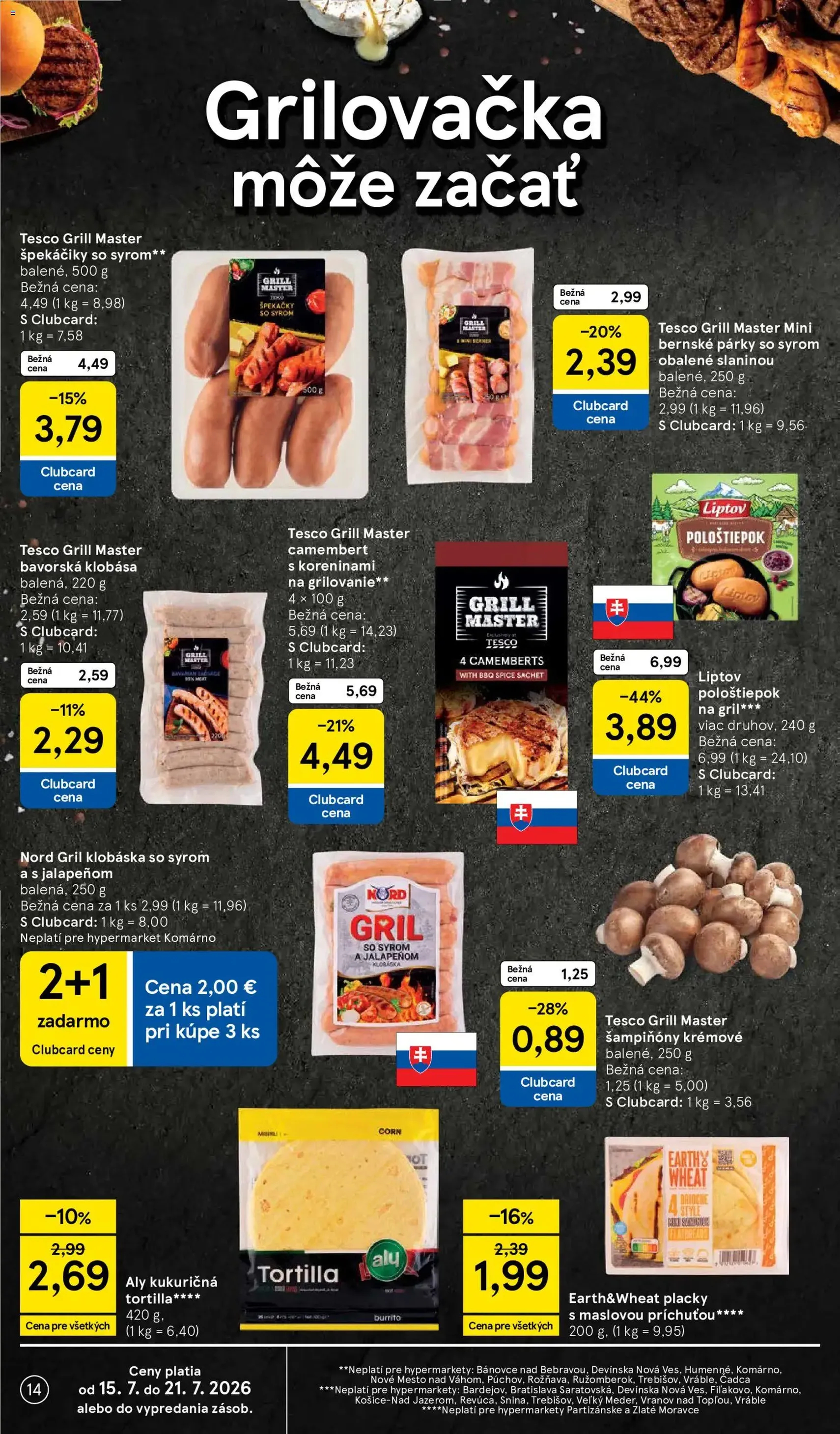 Tesco Hypermarket - leták - platný leták od 15.07.2026 strana 14 z 52