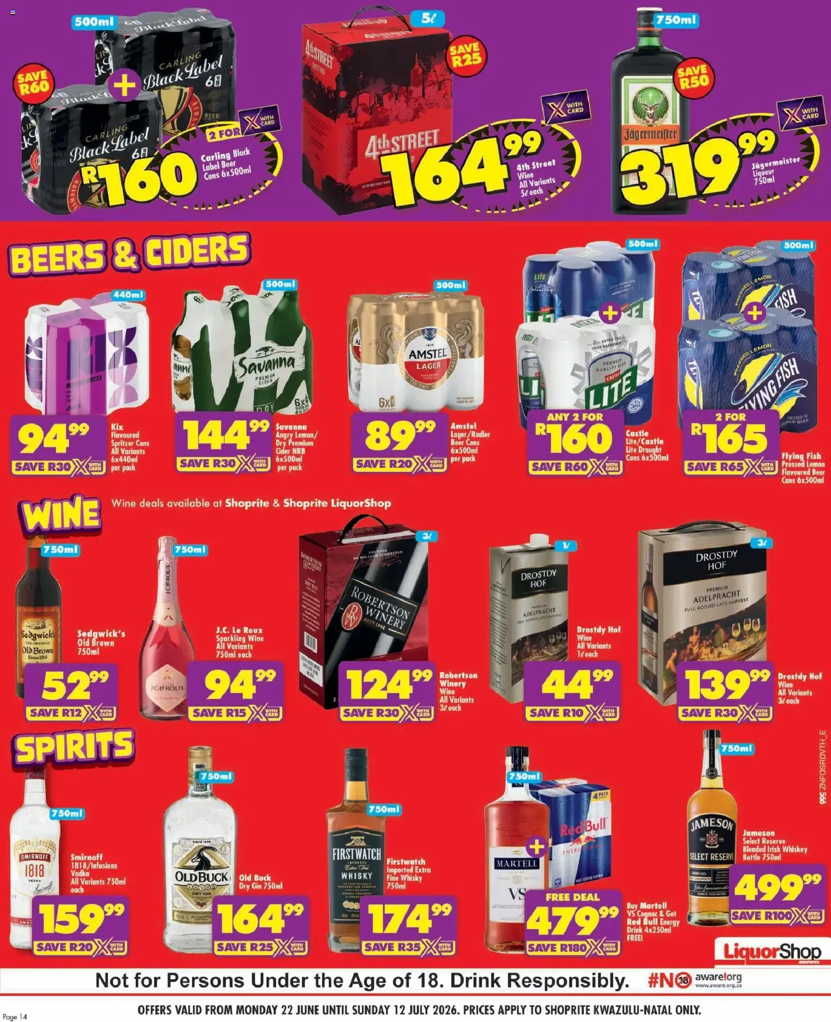 Shoprite Specials - valid flyer from 22/06/2026, page 14 of 16