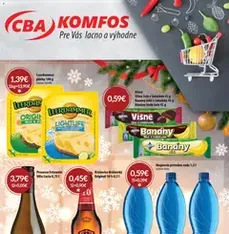 CBA Komfos Leták - náhľad letáku platný od 01.12.2025
