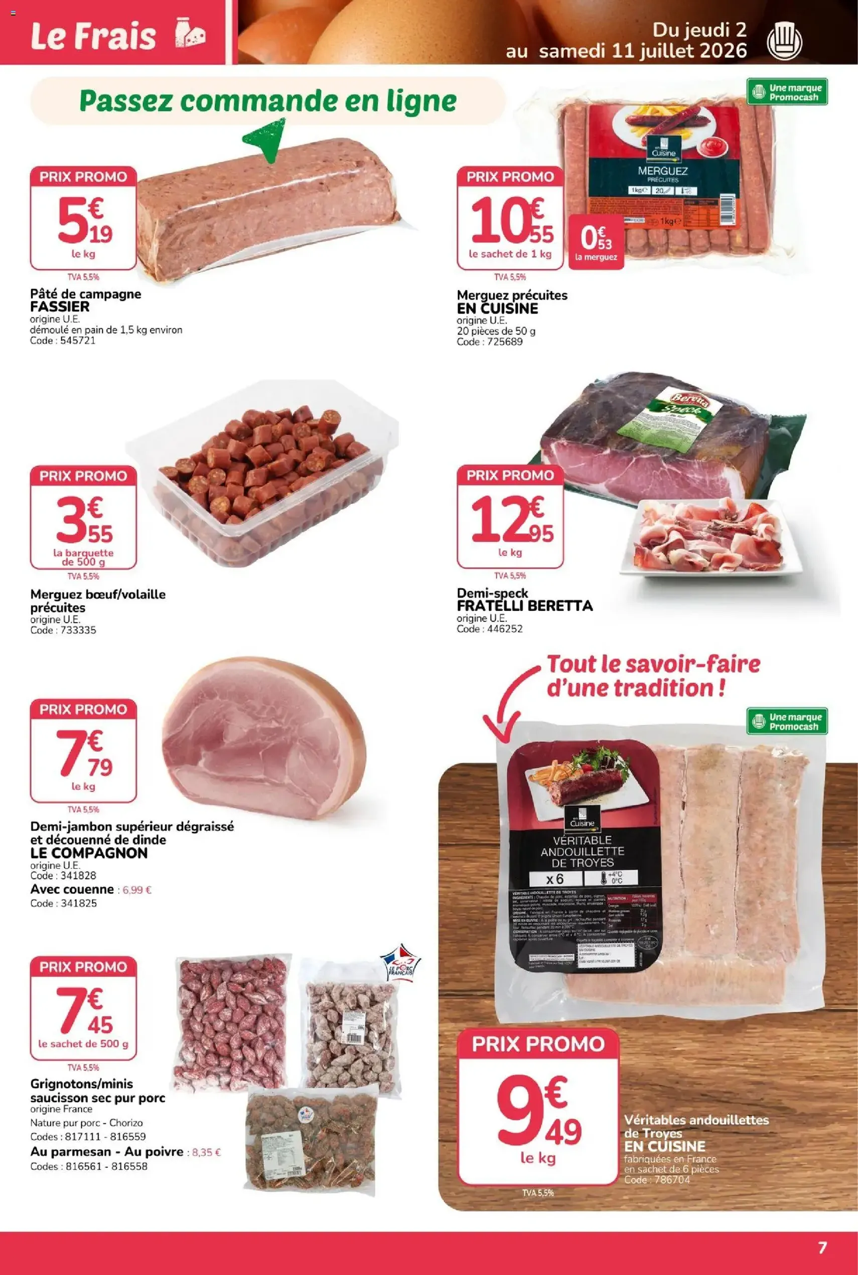 Promocash catalogue - brochure valable à partir du 02/07/2026, page 7 sur 24