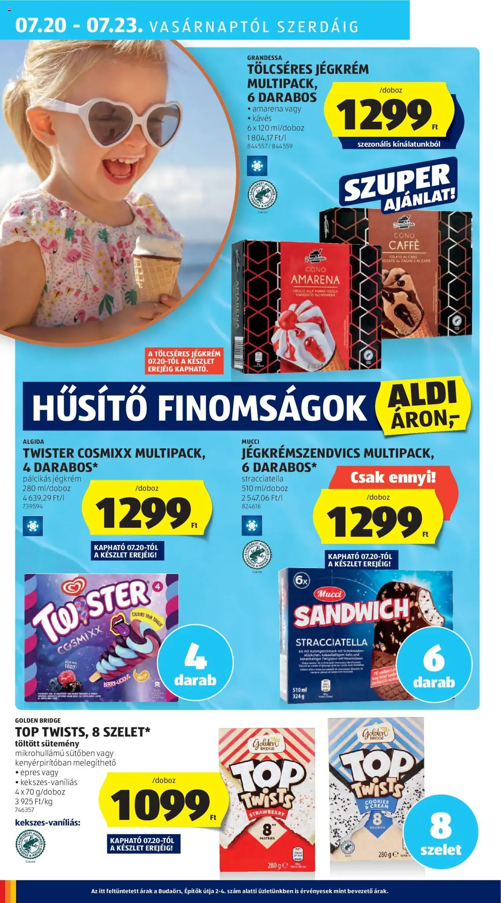 Aldi Akciós újság - 2025.07.17. érvényes szórólap 34 oldal 56 oldalból Aldi Akciós újság - 2025.07.17. érvényes szórólap 34 oldal 56 oldalból